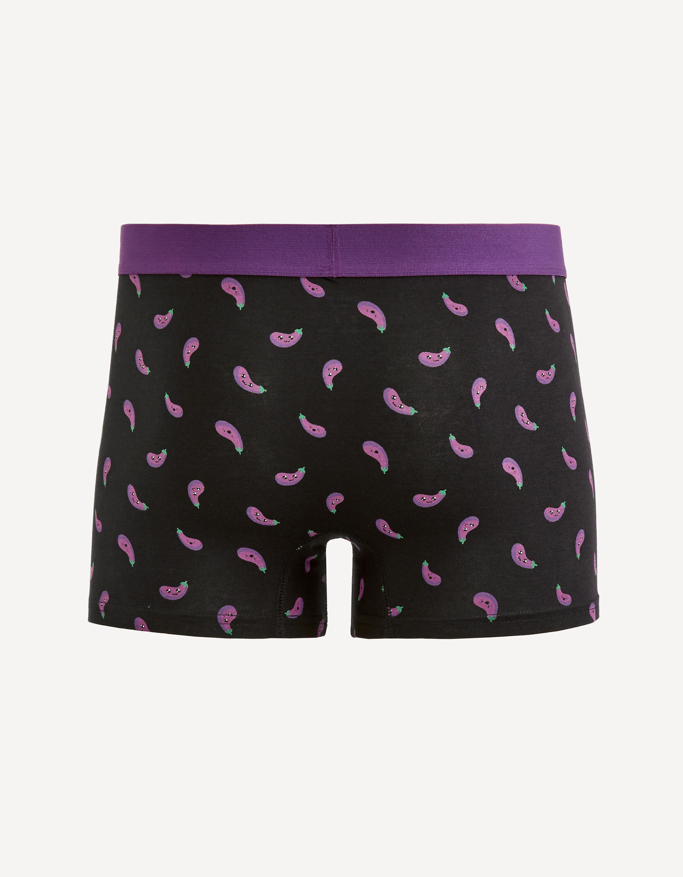 Boxer en coton stretch - noir