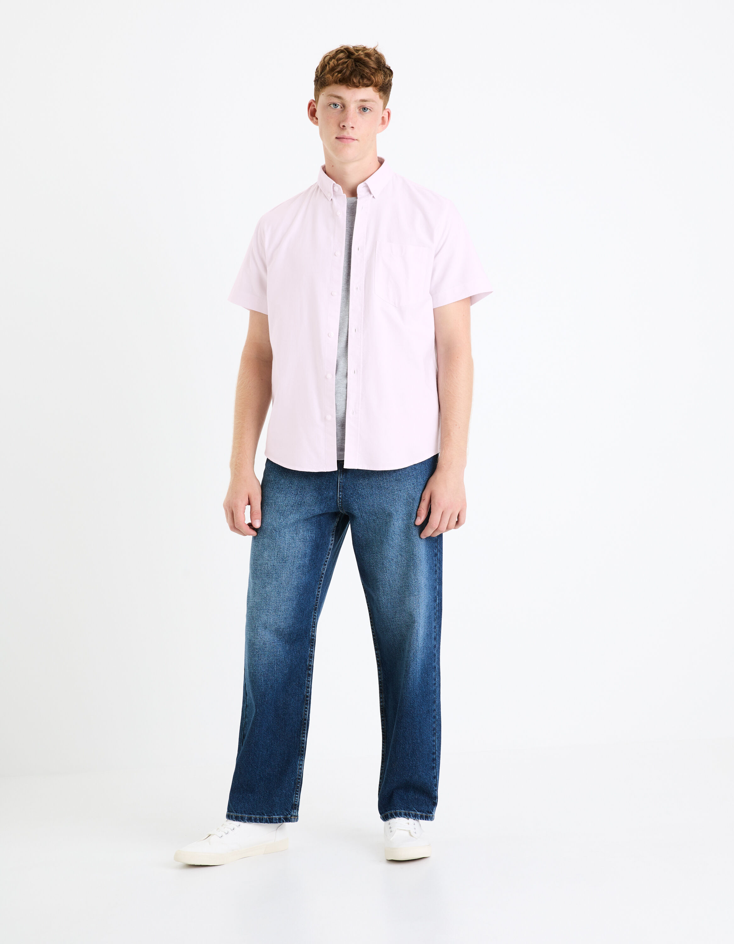 Jean baggy 100% coton - double stone