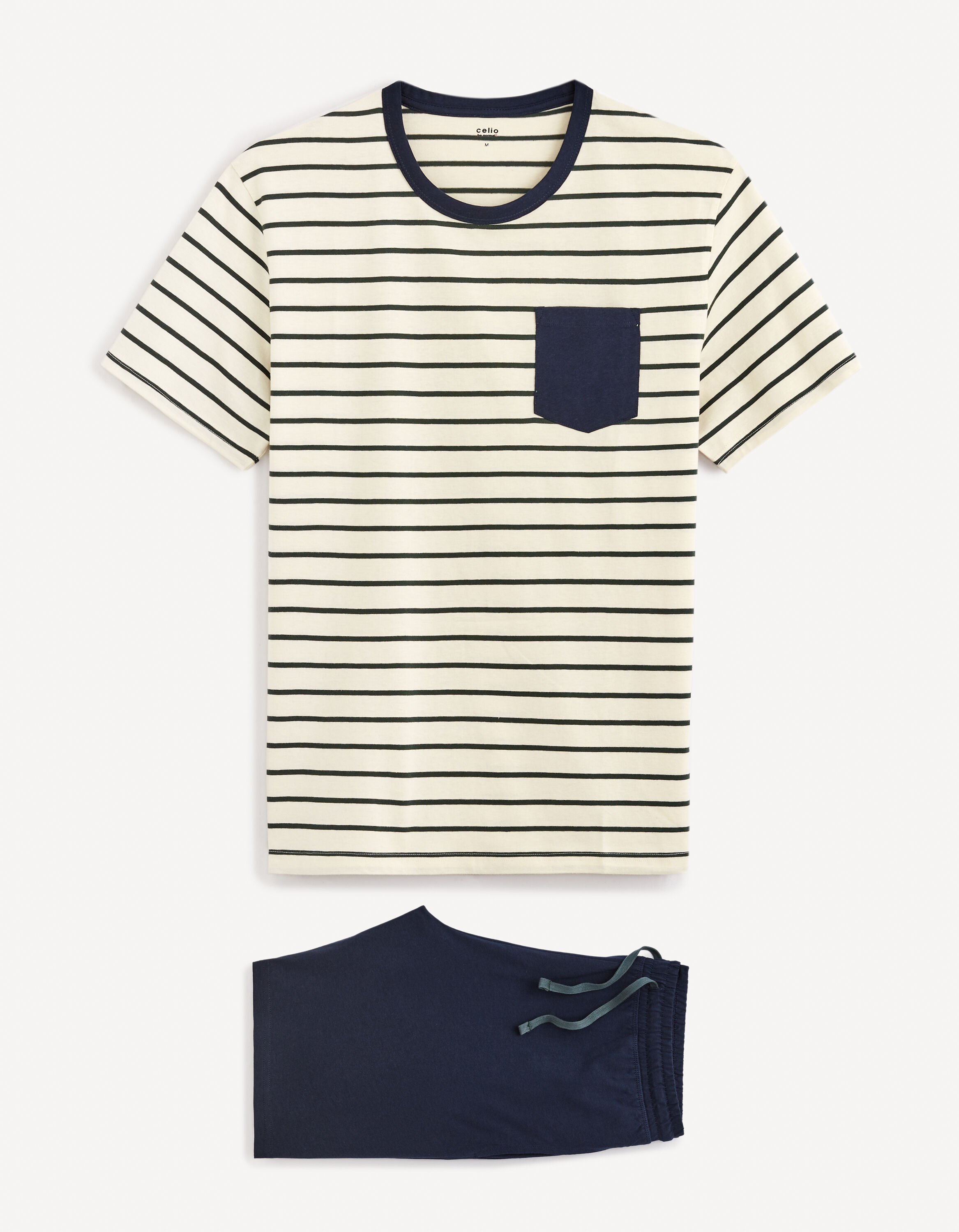 Pyjama 100% coton - vert