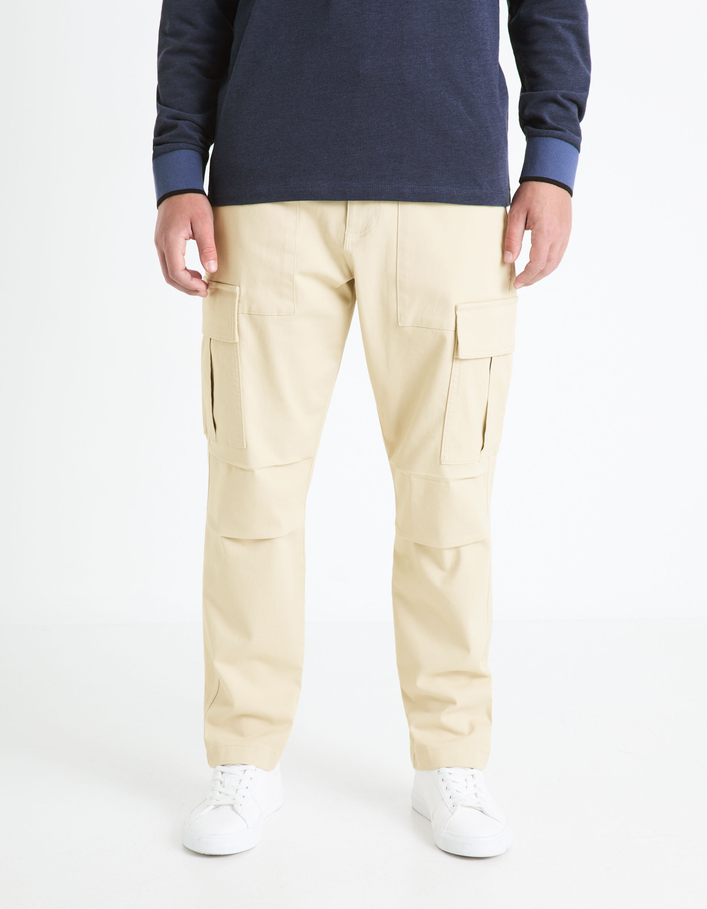 Pantalon cargo - sand