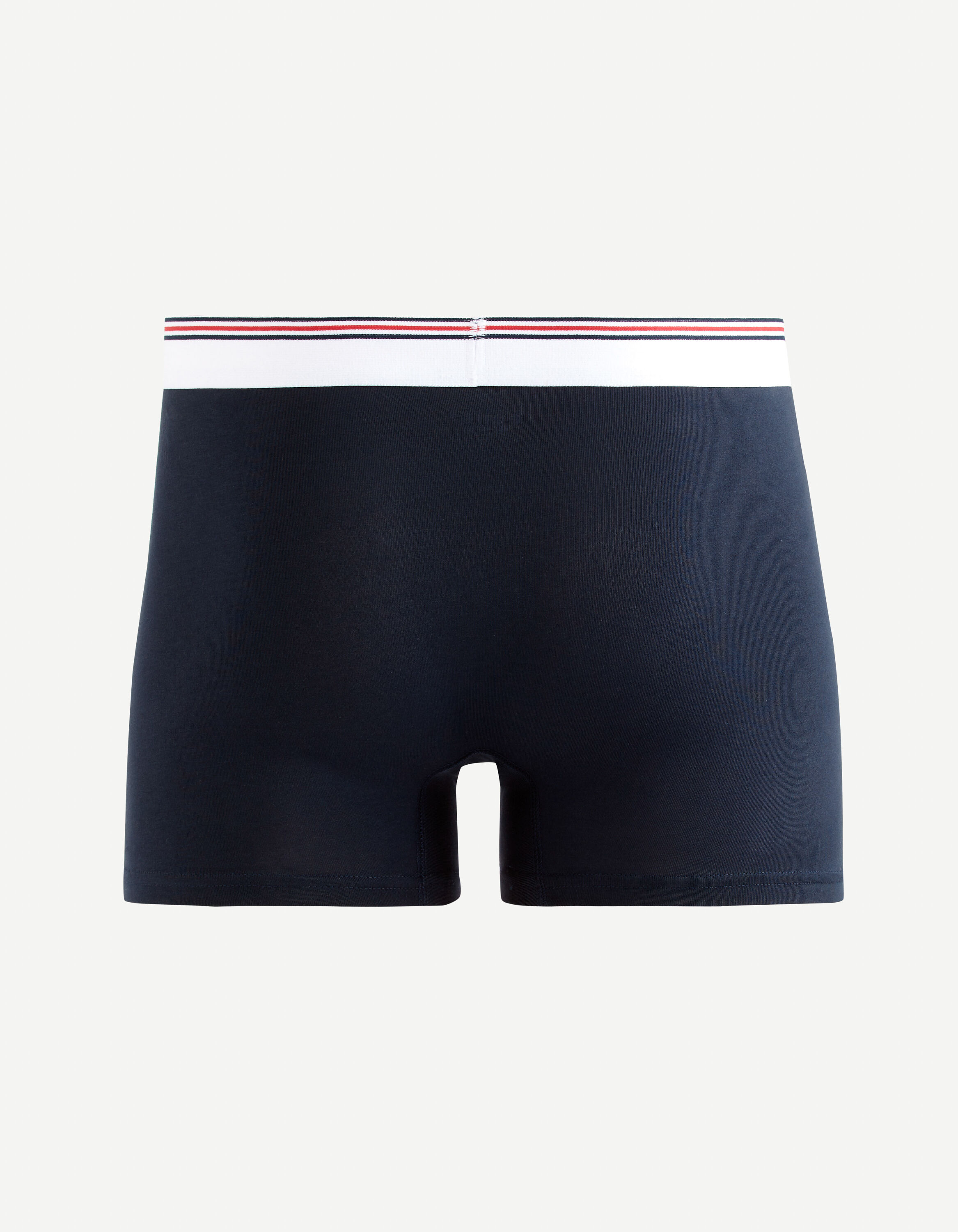 Boxer en coton stretch - marine