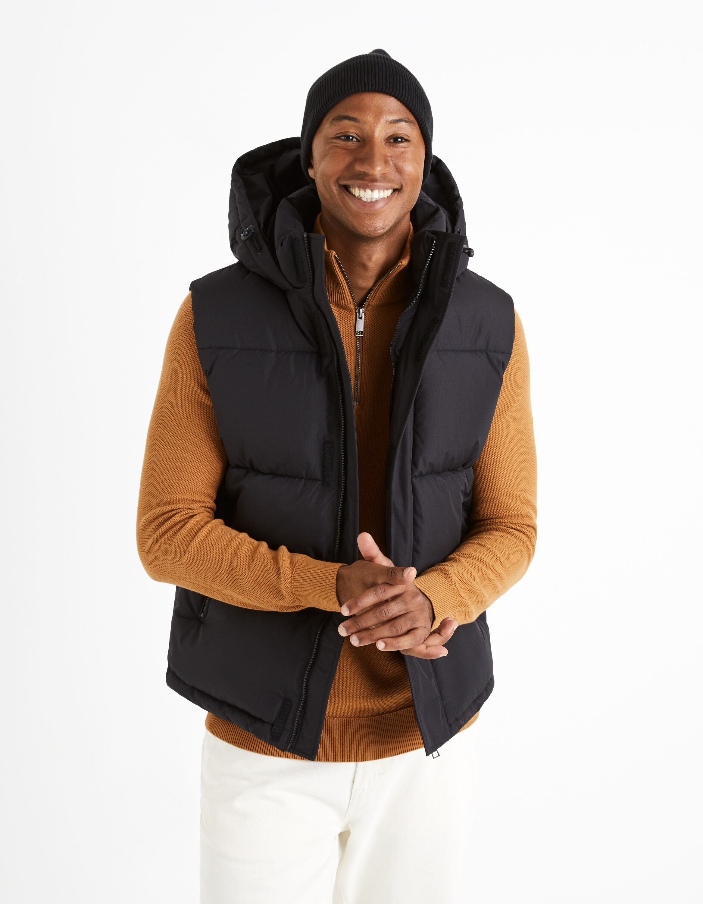 Doudoune sans manches - noir