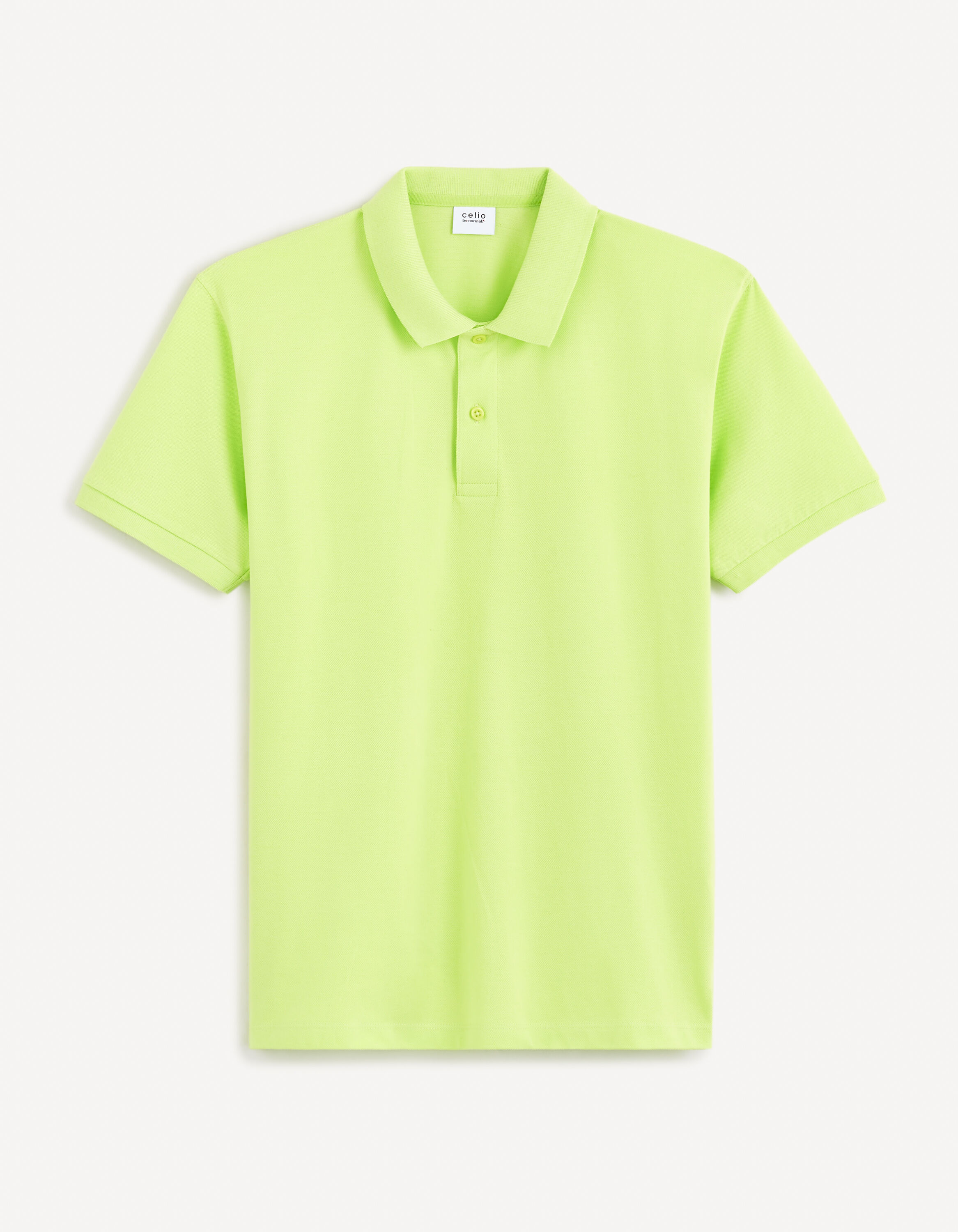 Polo piqu&eacute; 100% coton - vert