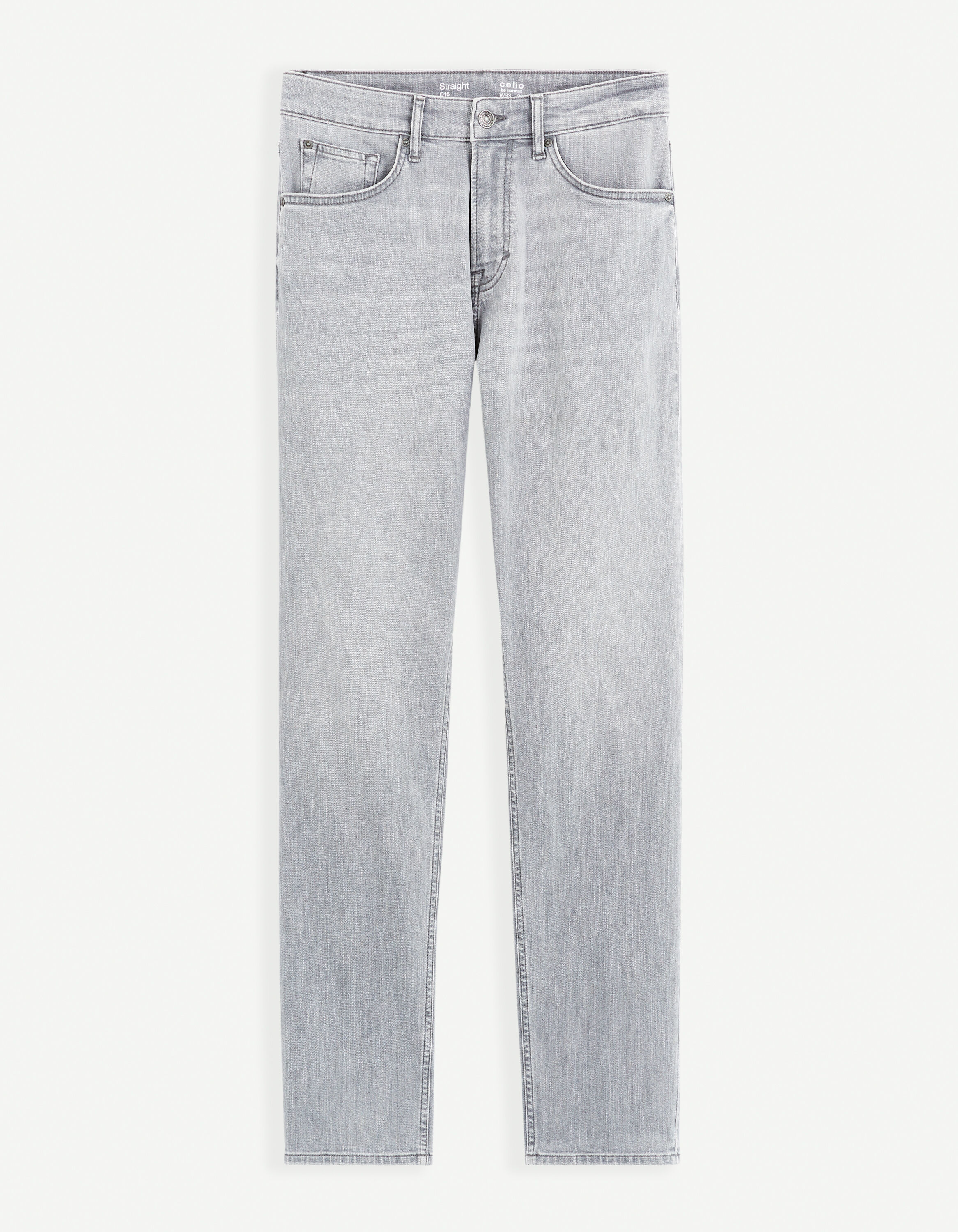 Jean straight C15 3 longueurs - gris