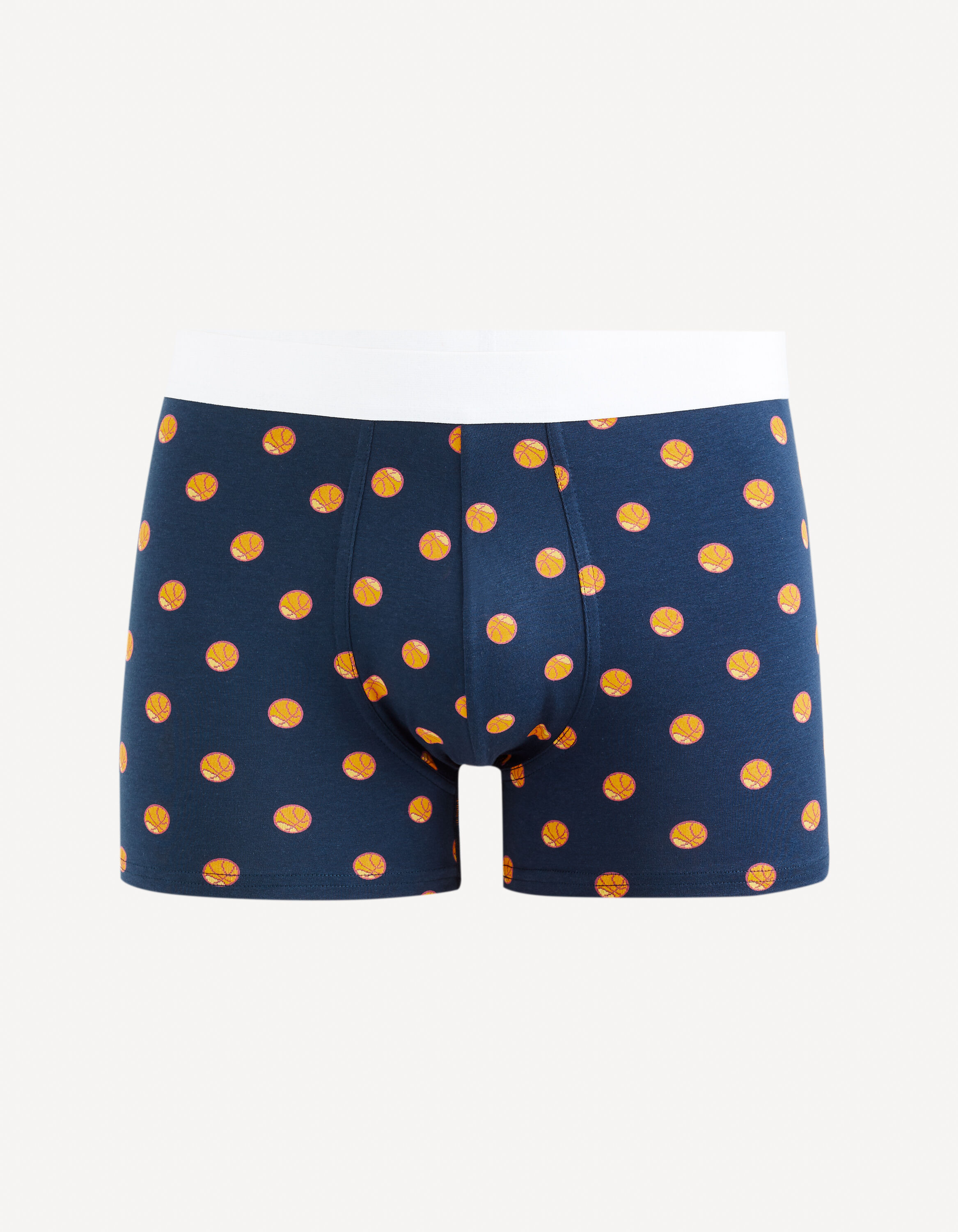 Boxer en coton stretch - marine