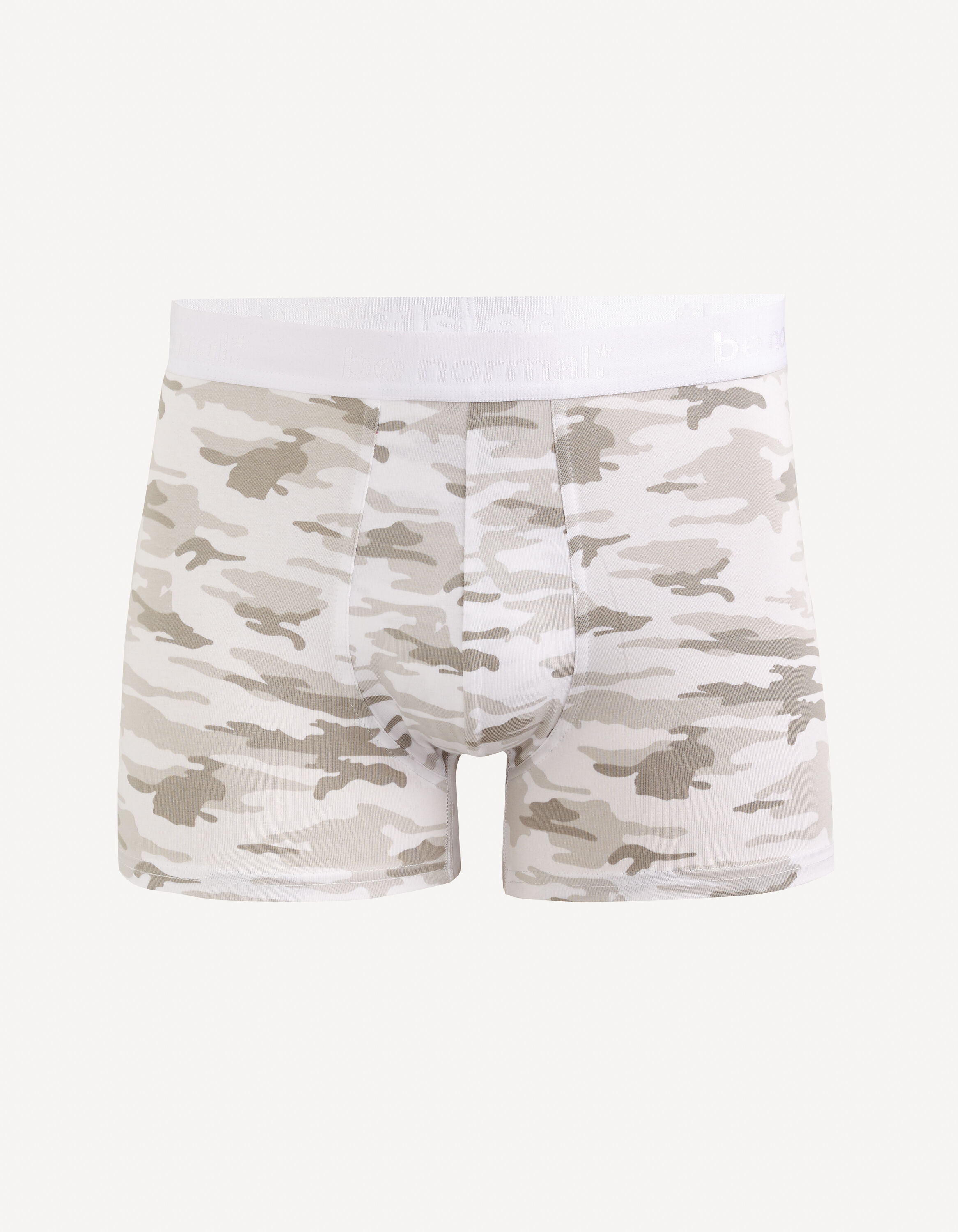 Boxer en coton stretch - blanc
