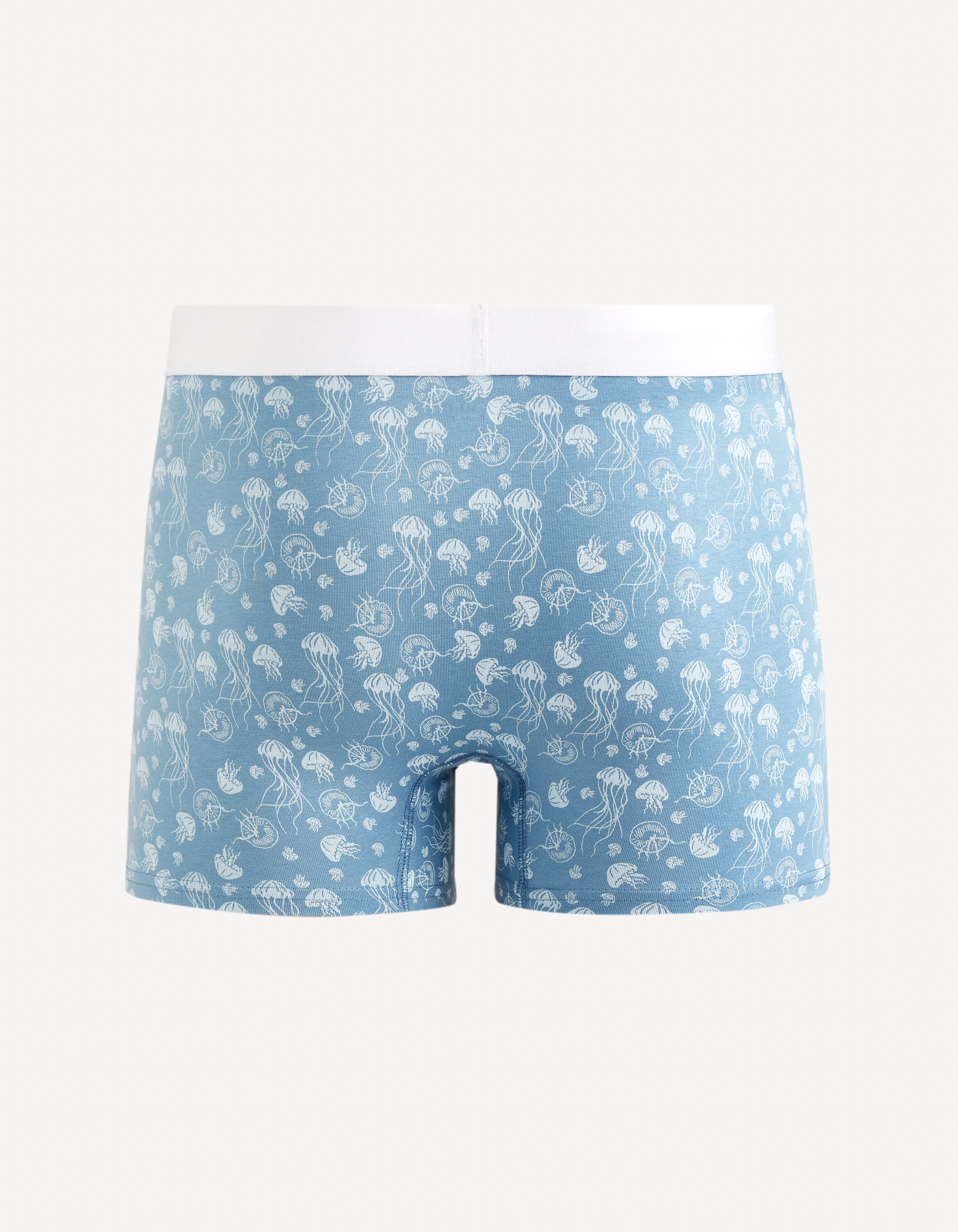 Boxer en coton stretch - bleu clair