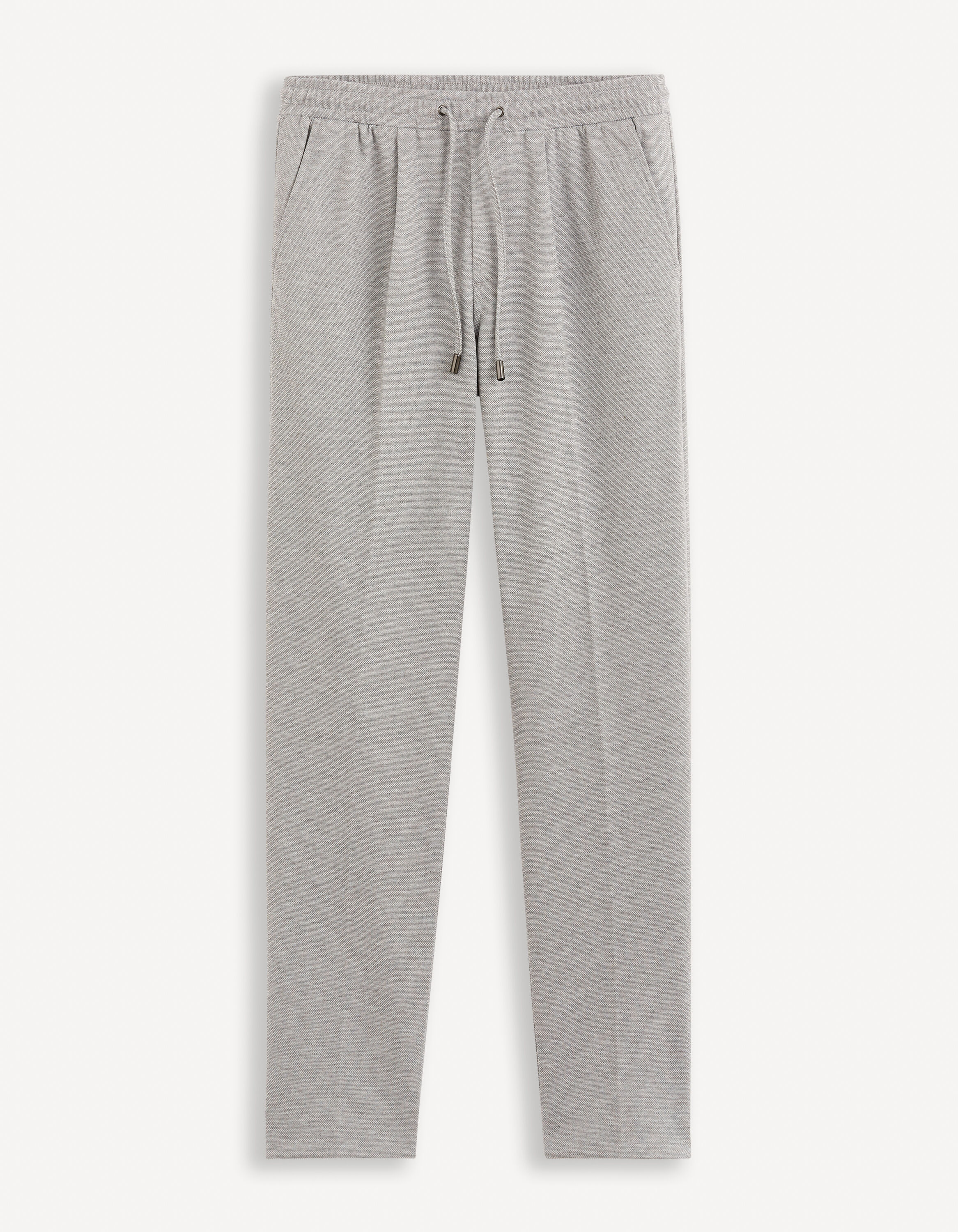Pantalon en maille - gris