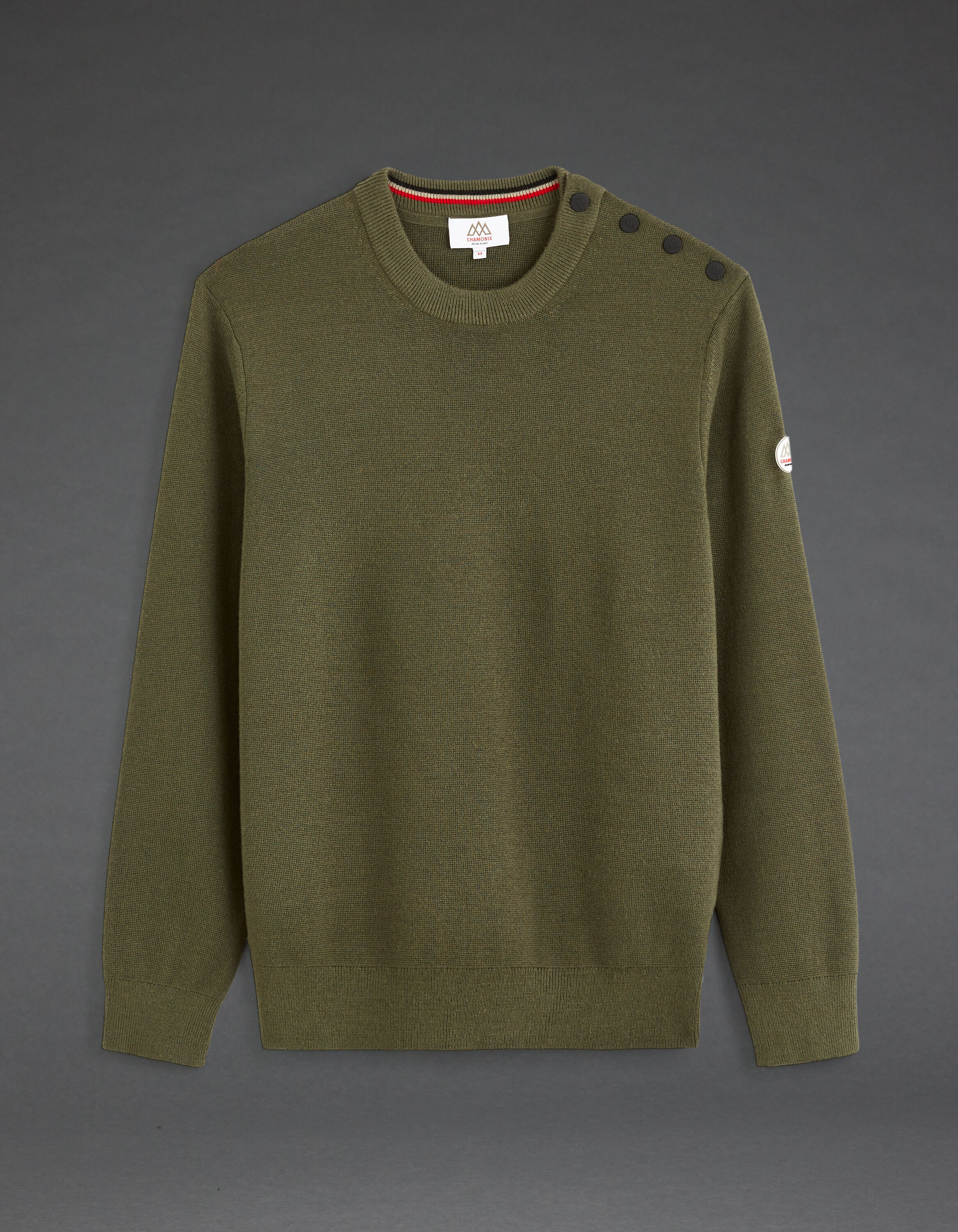 Chamonix-Mont-Blanc - Pull en laine m&eacute;rinos