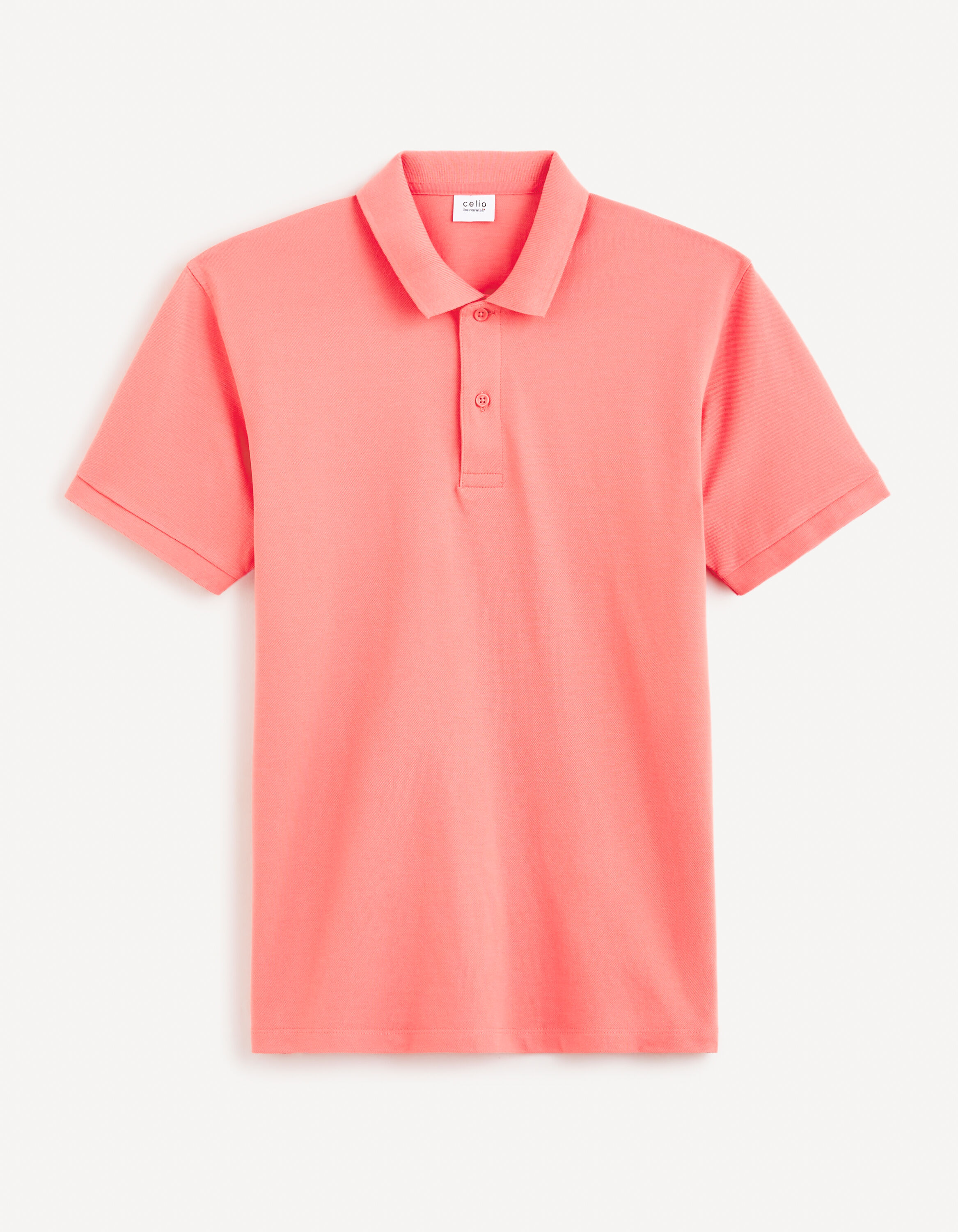 Polo piqu&eacute; 100% coton - rose
