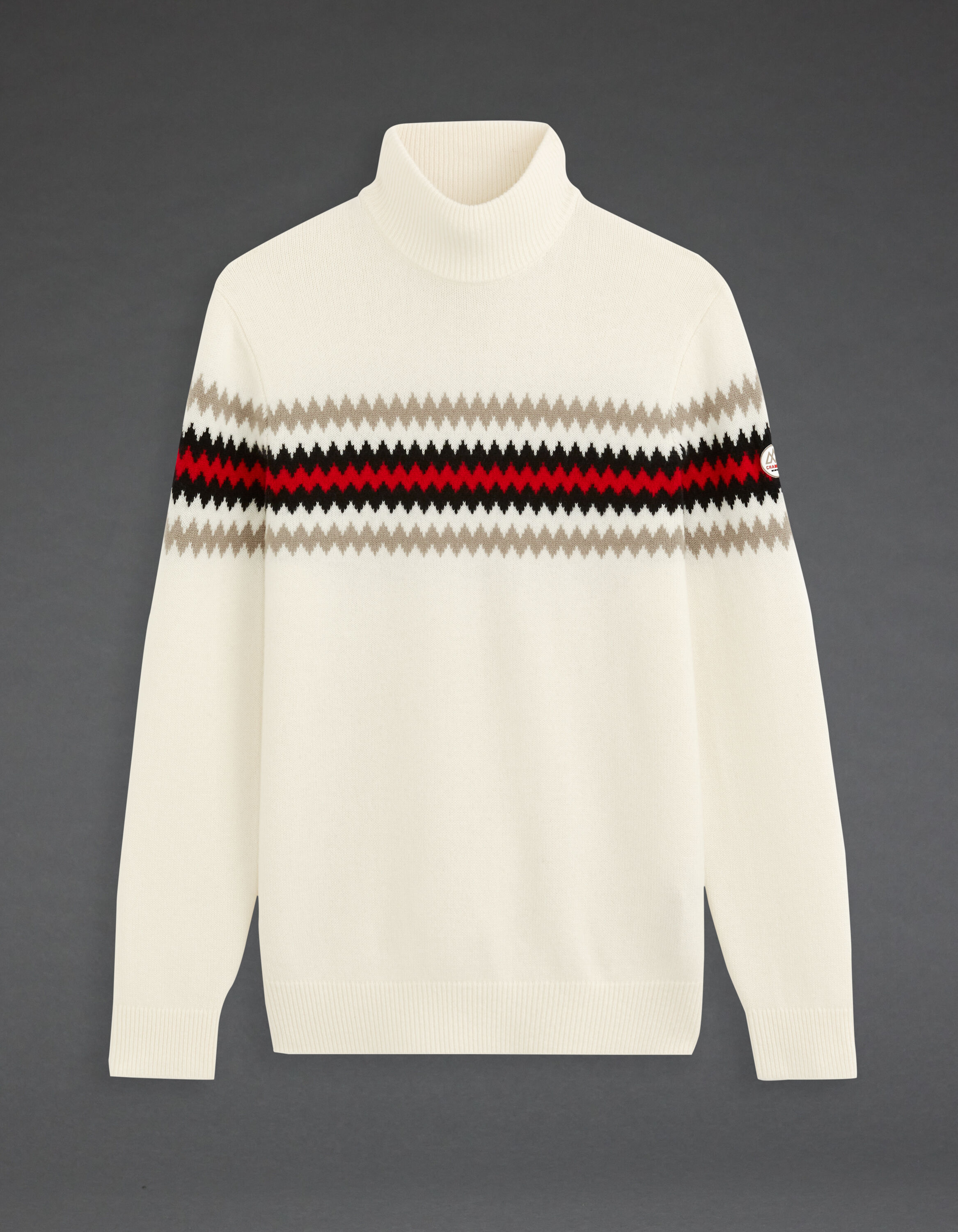 Chamonix-Mont-Blanc - Pull en laine m&eacute;rinos et cachemire