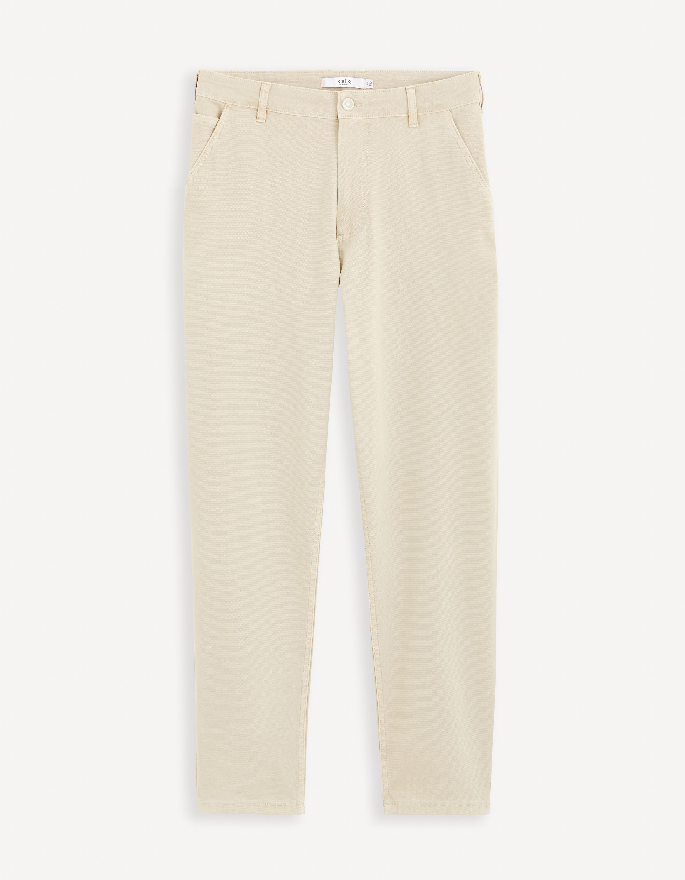 Pantalon Carpenter coton stretch - beige