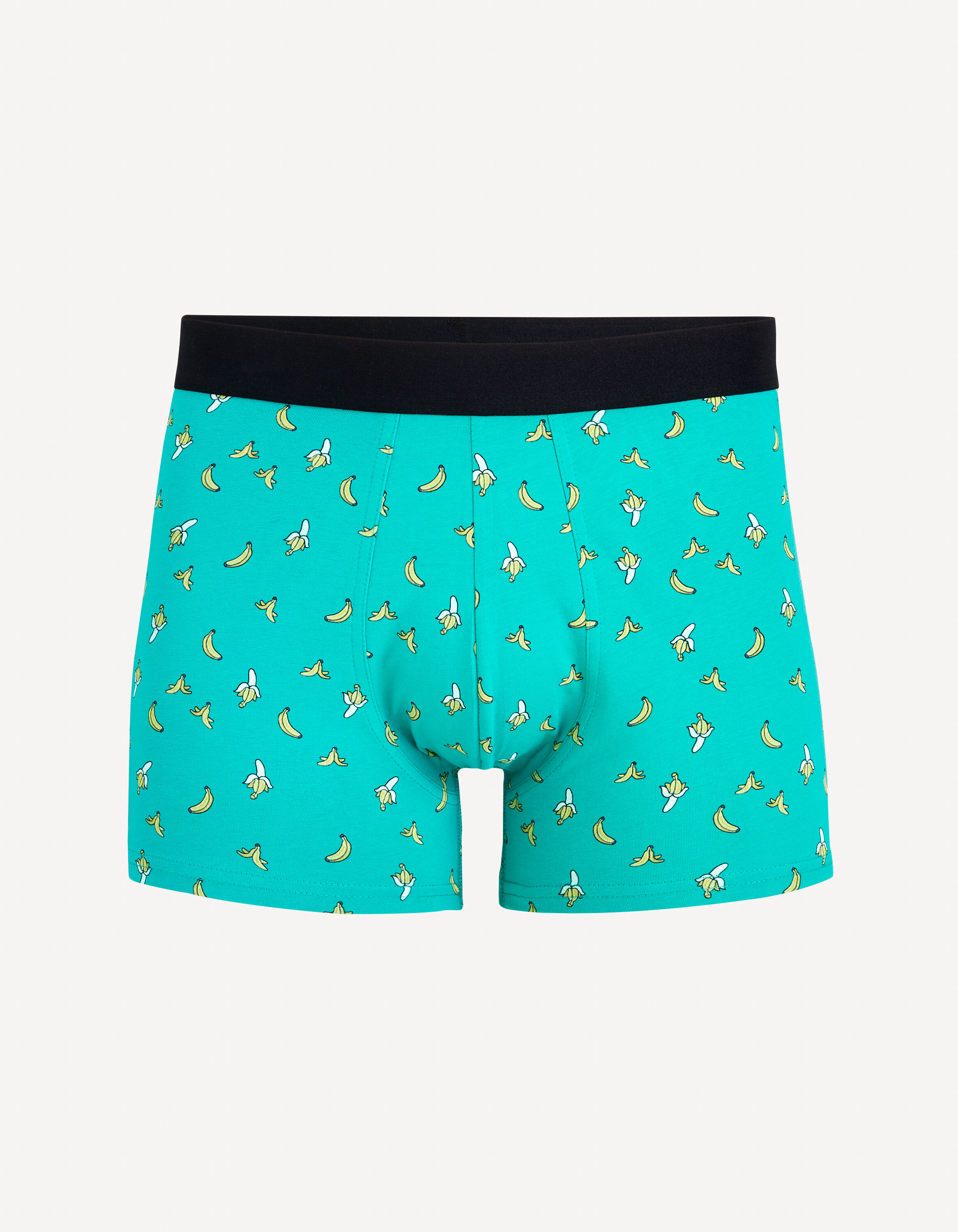 Boxer en coton stretch - vert