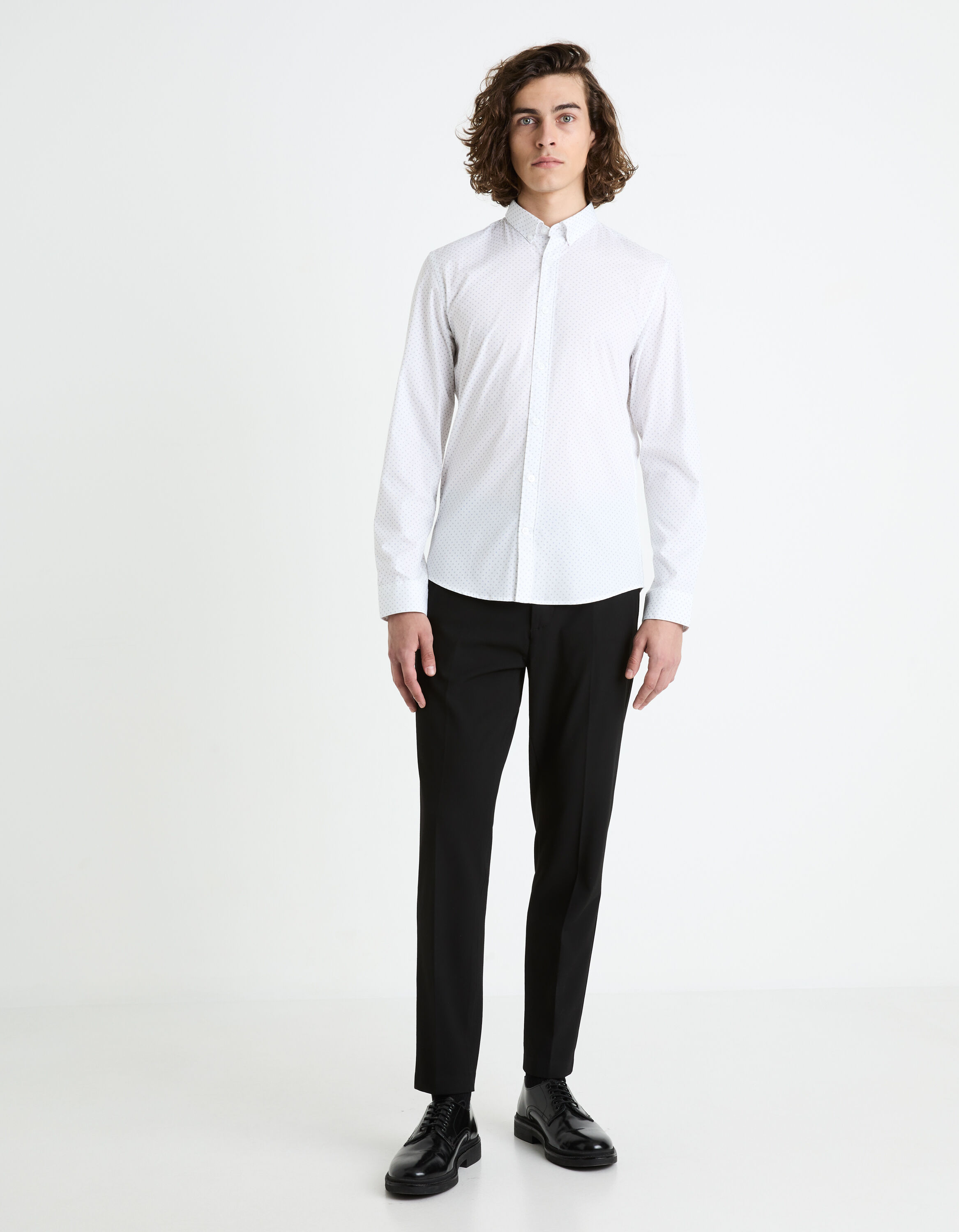 Pantalon straight 24H - noir