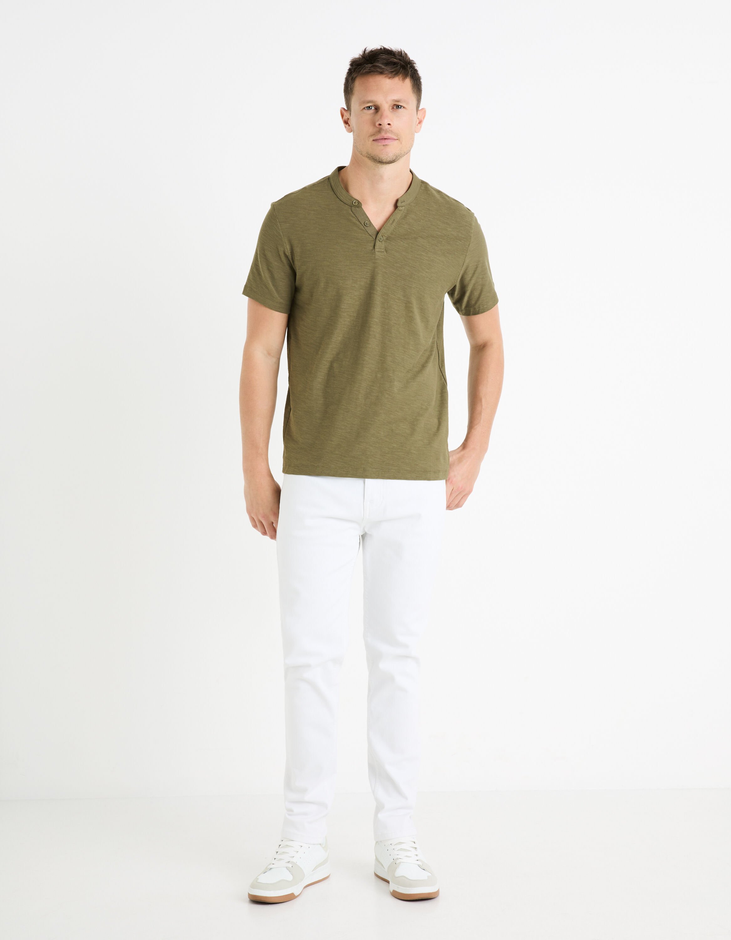 Jean slim C25 stretch - blanc