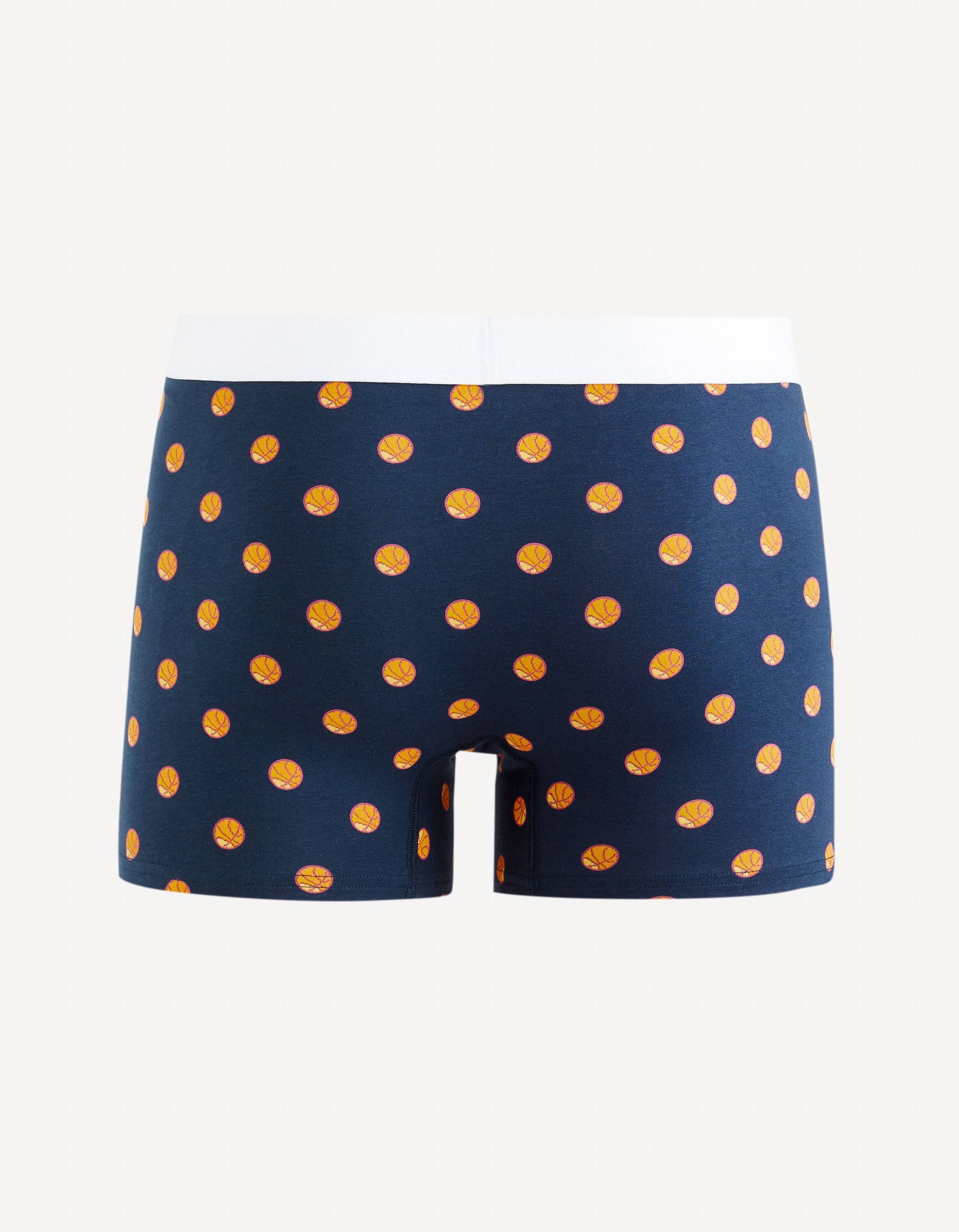 Boxer en coton stretch - marine
