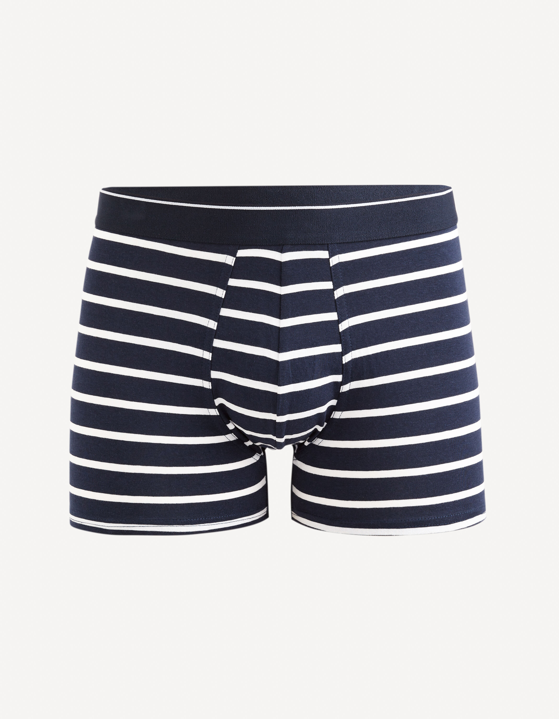 Boxer en coton stretch - marine