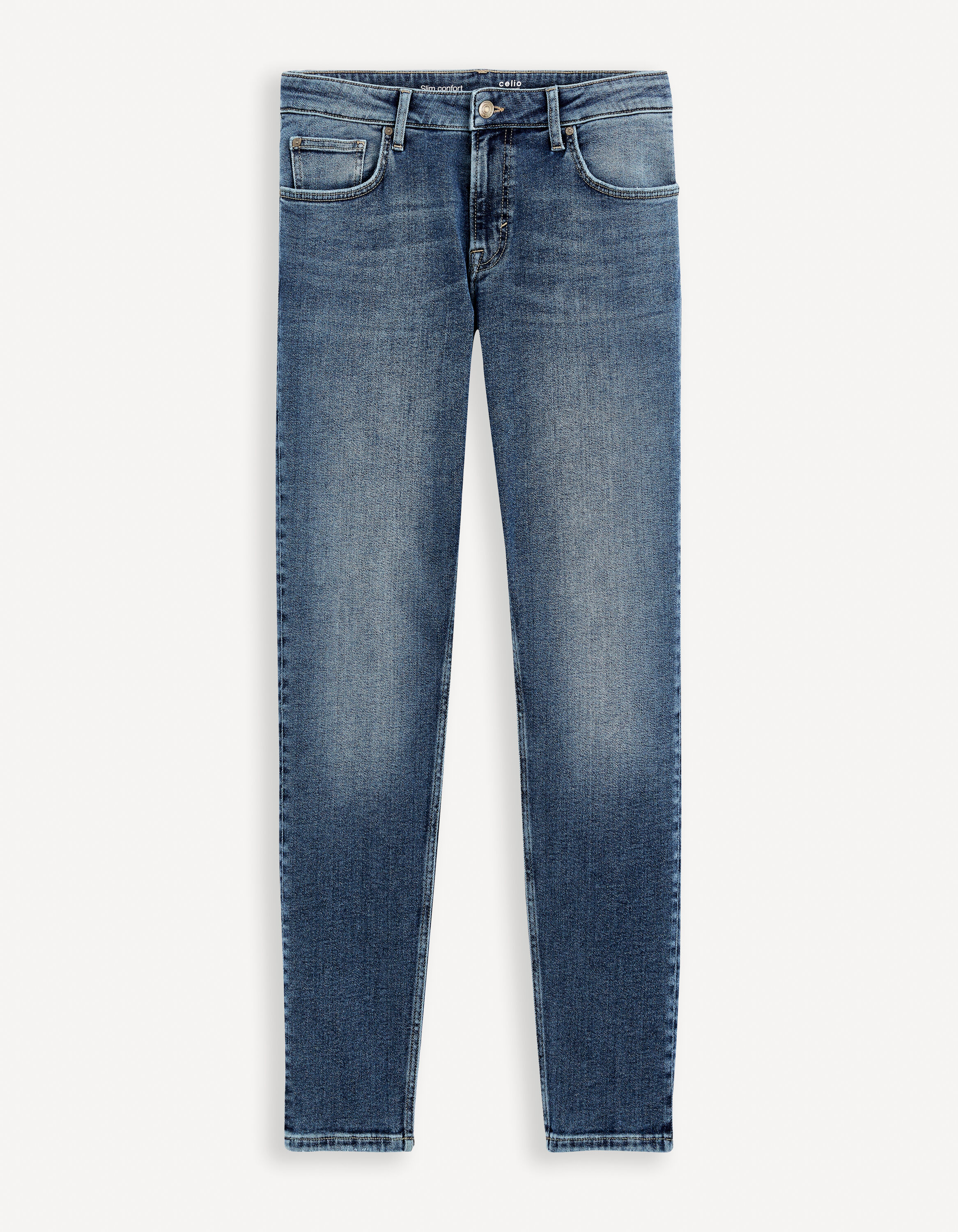 Jean slim C25 3 longueurs - double stone