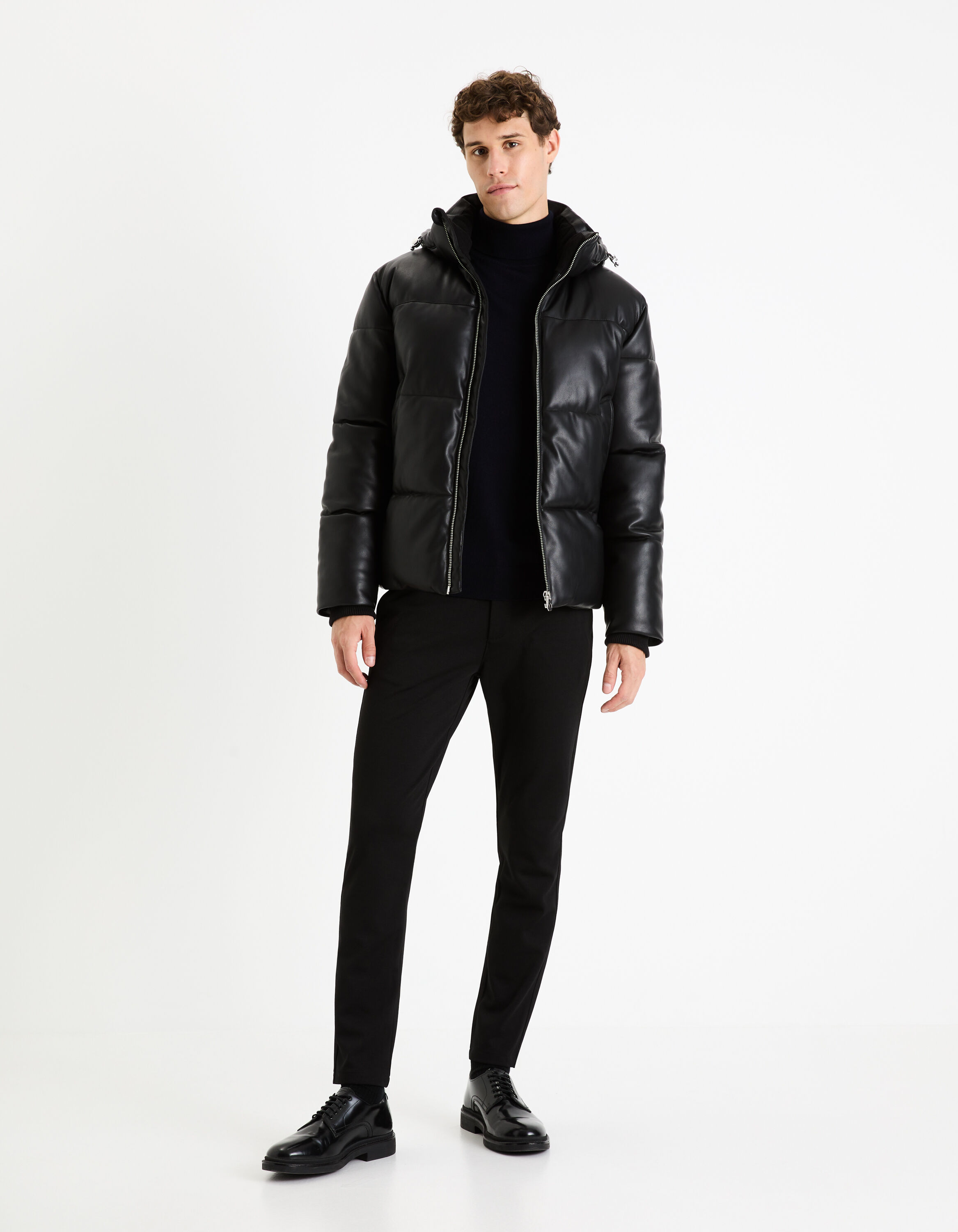 Doudoune grand froid &agrave; capuche - noir