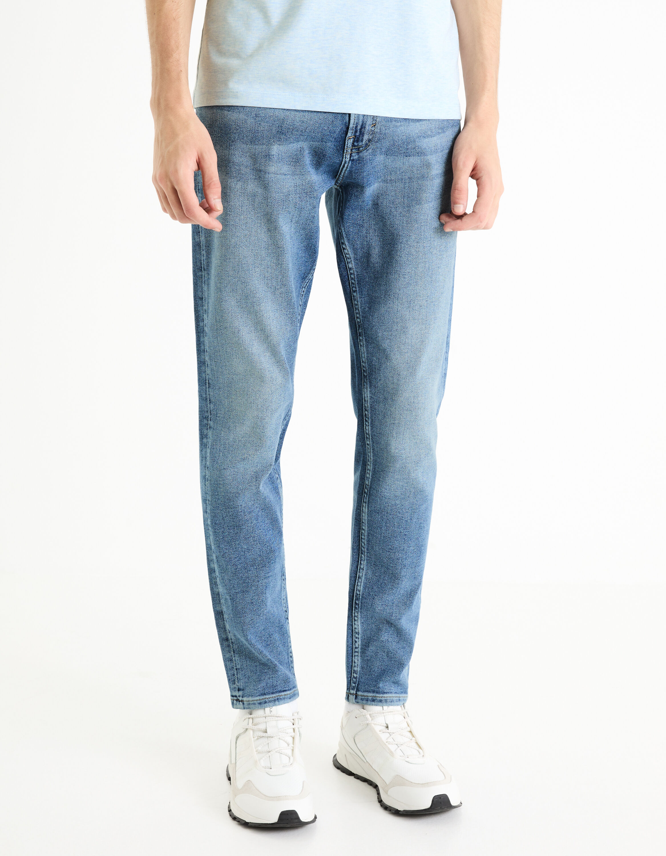 Jean slim C25 3 longueurs - double stone