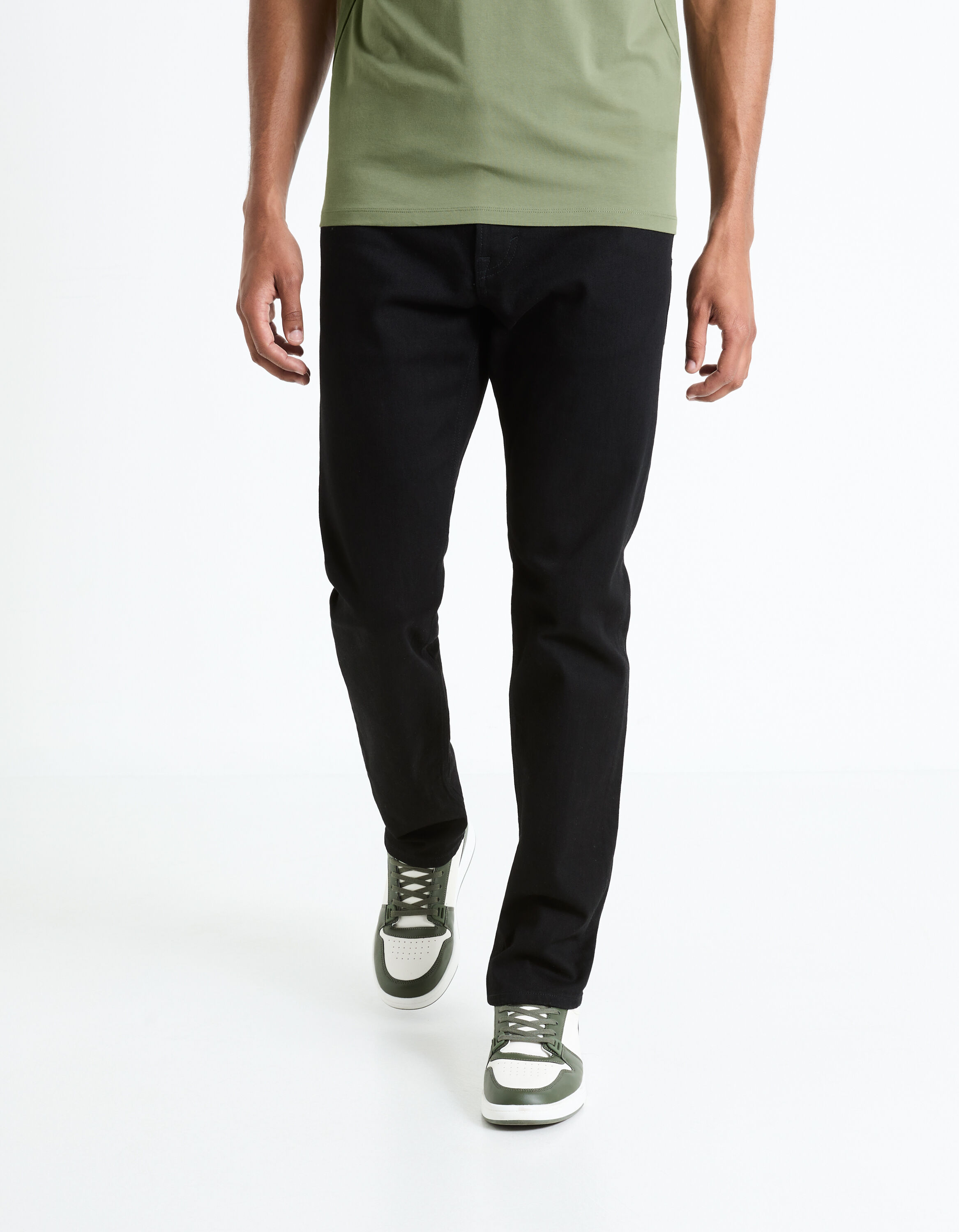 Jean C15 straight 3 longueurs - noir