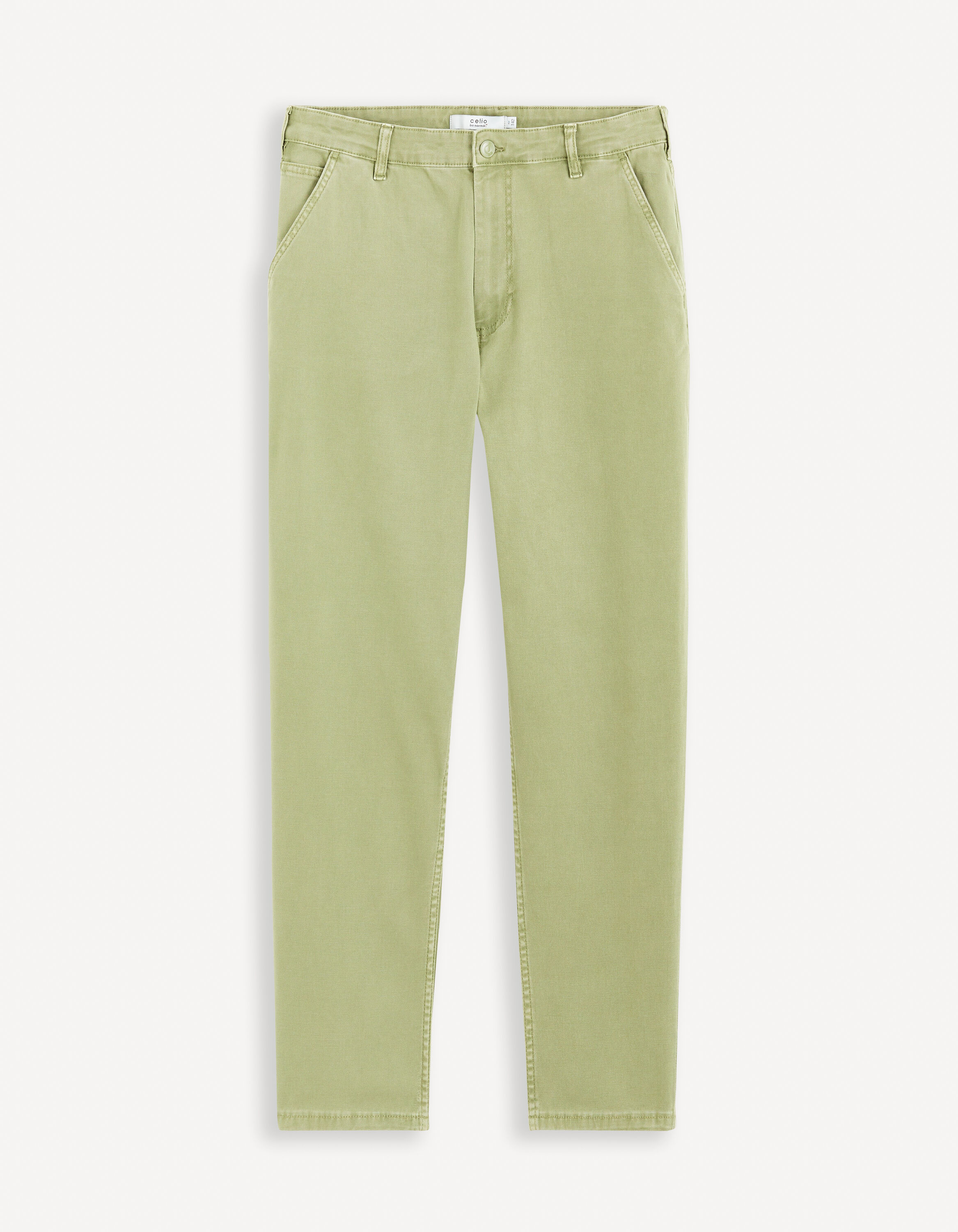 Pantalon Carpenter coton stretch - vert clair