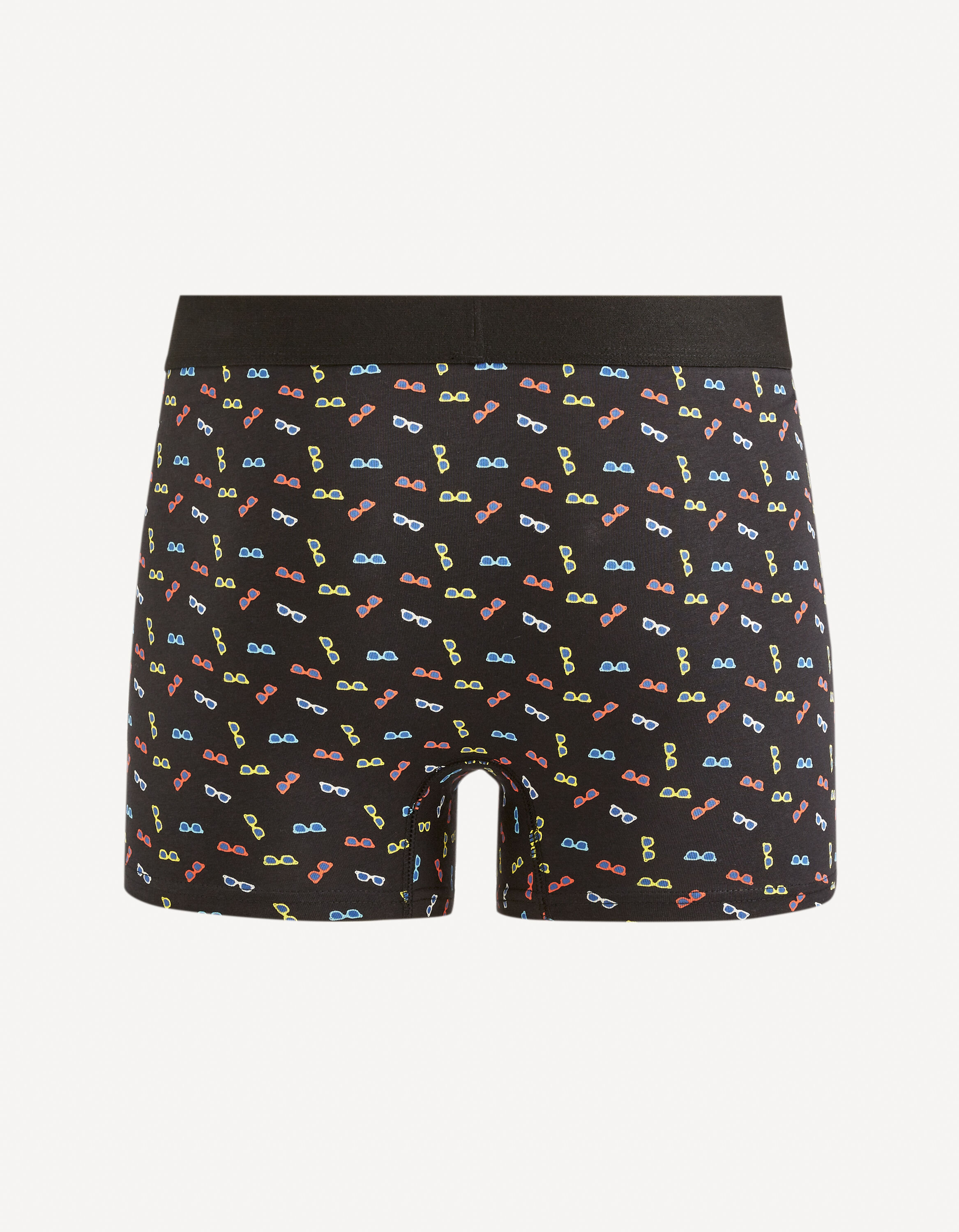 Boxer en coton stretch - noir