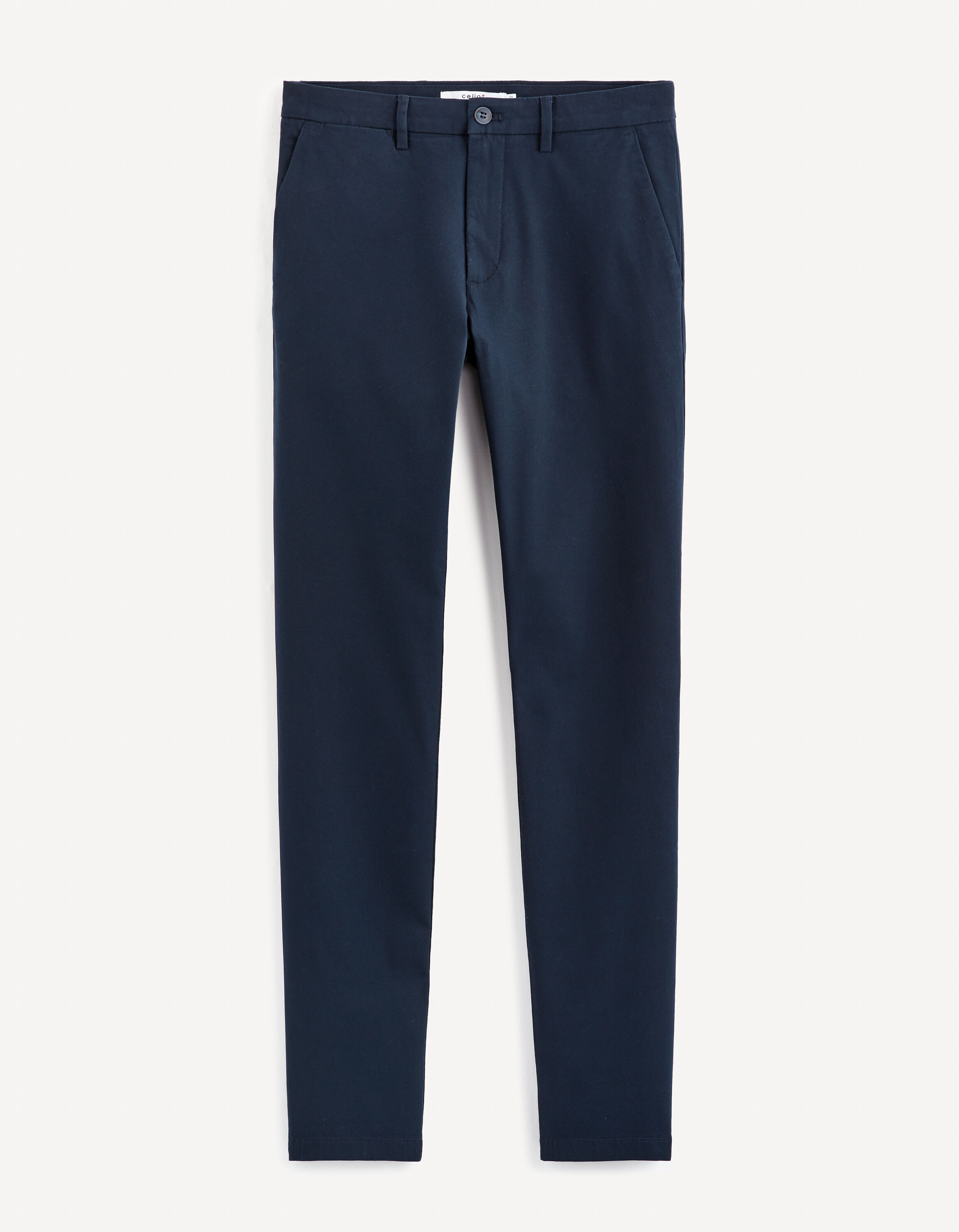 Pantalon chino slim - marine