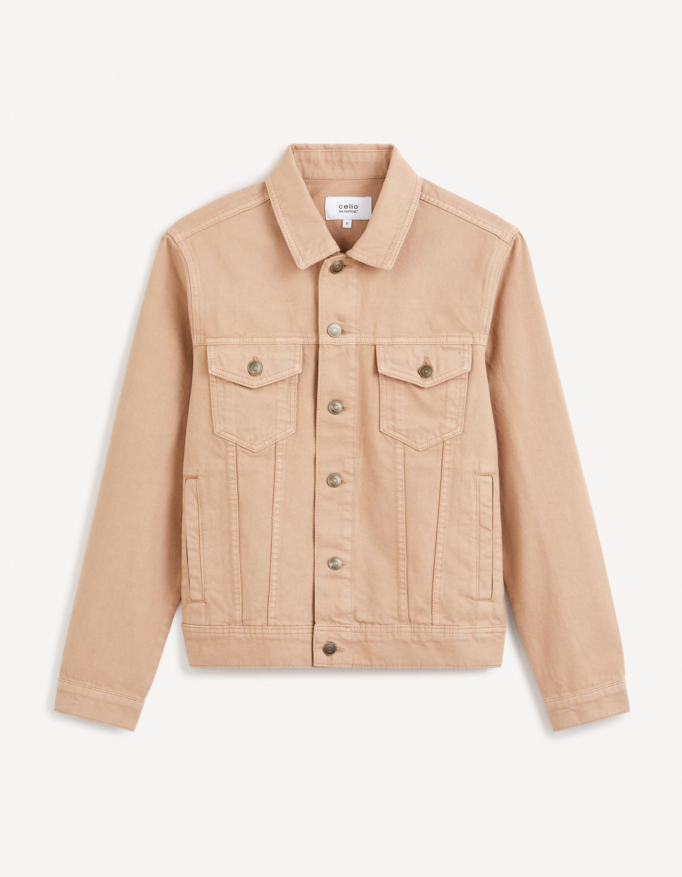 Veste en jean - taupe