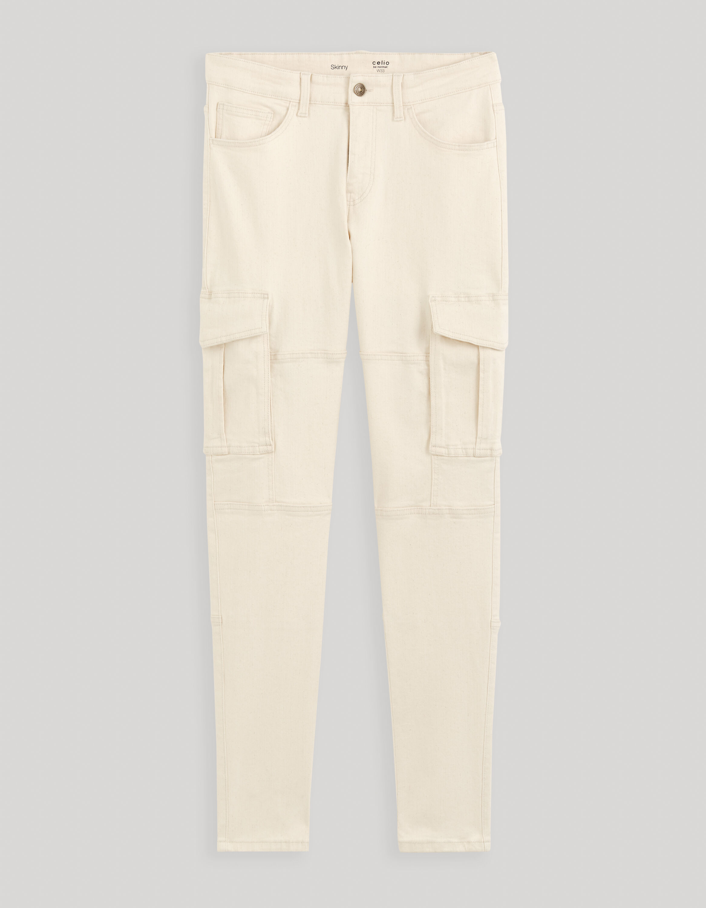 Jean skinny C45 stretch - beige