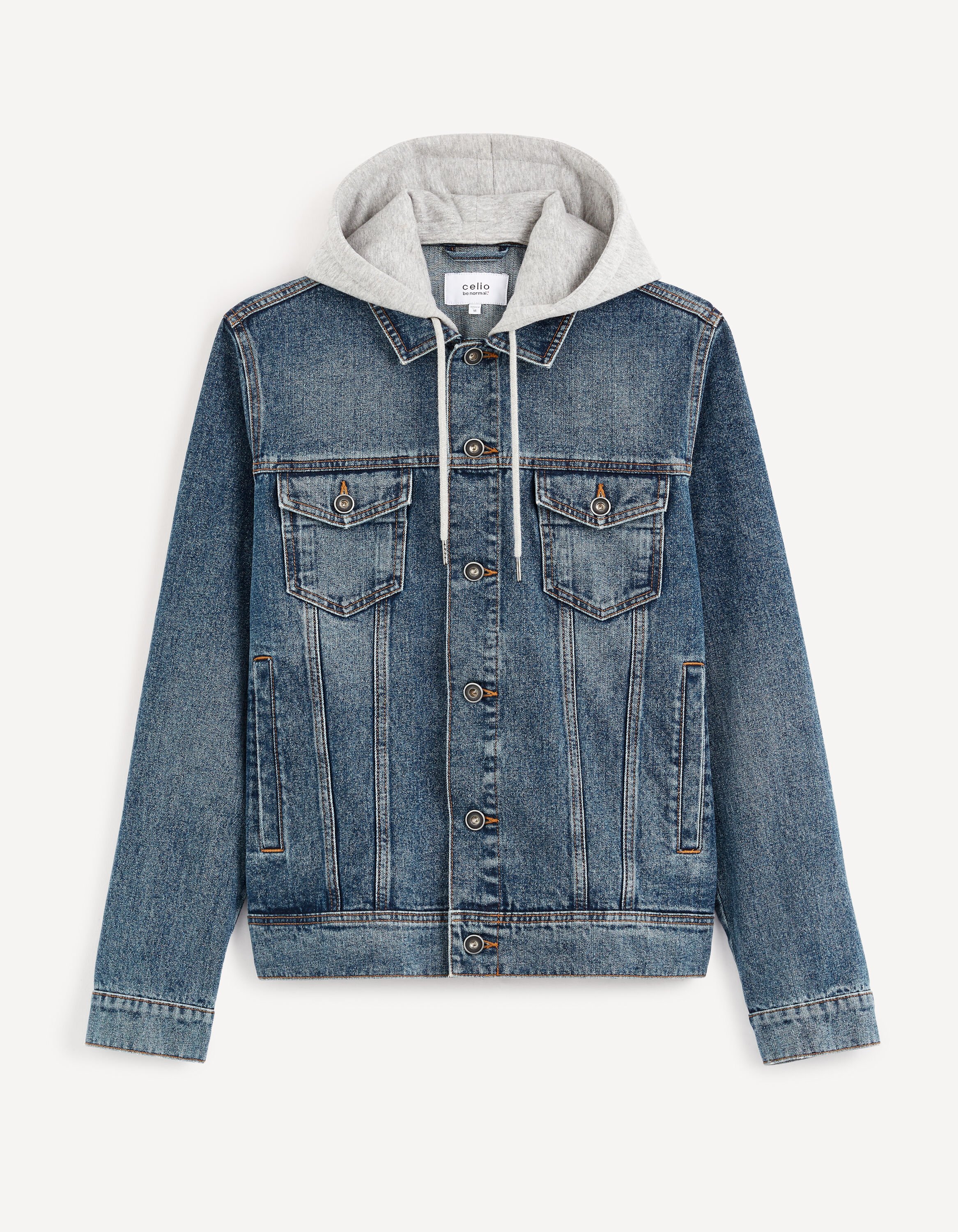 Blouson en denim - bleu
