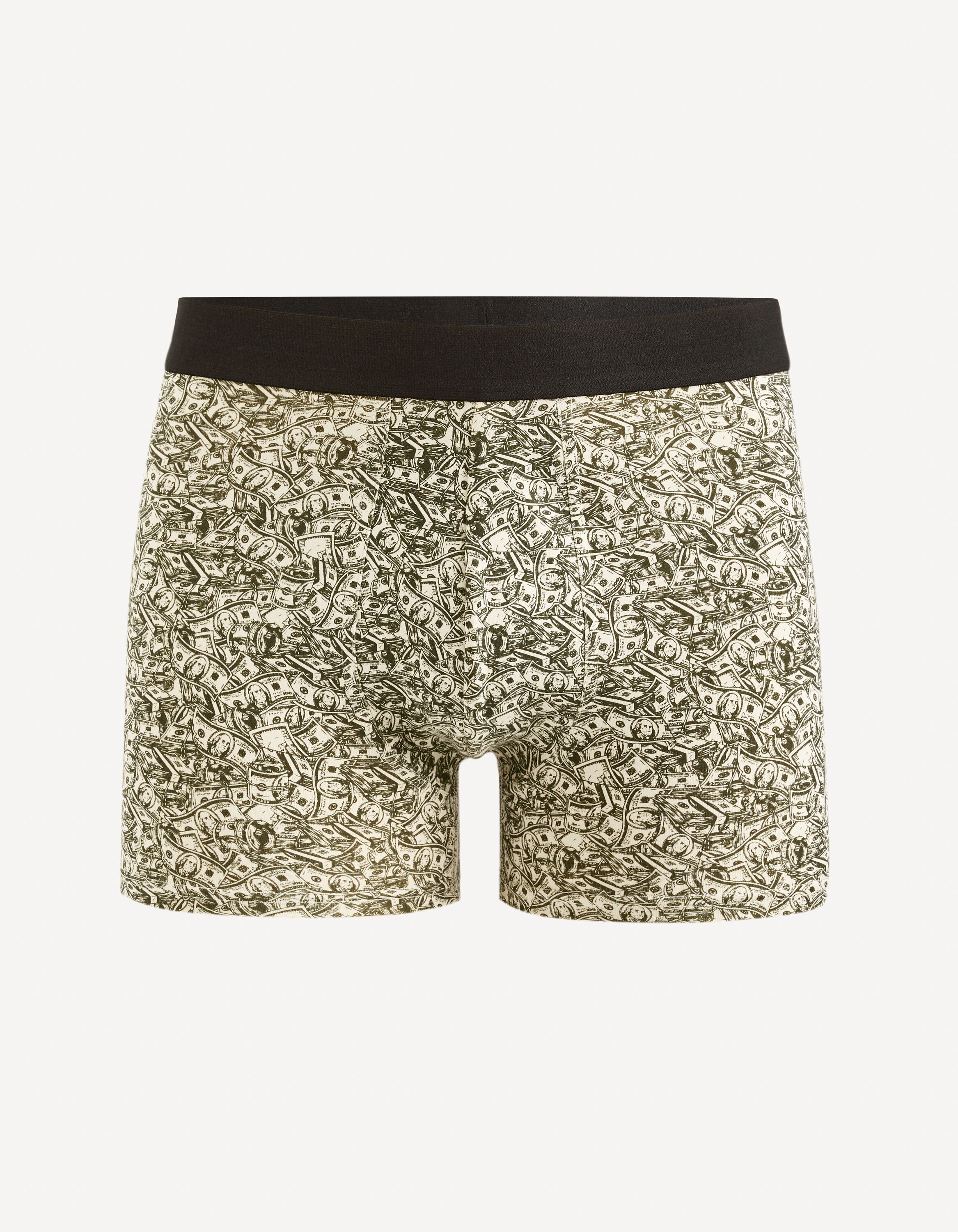 Boxer en coton stretch - noir