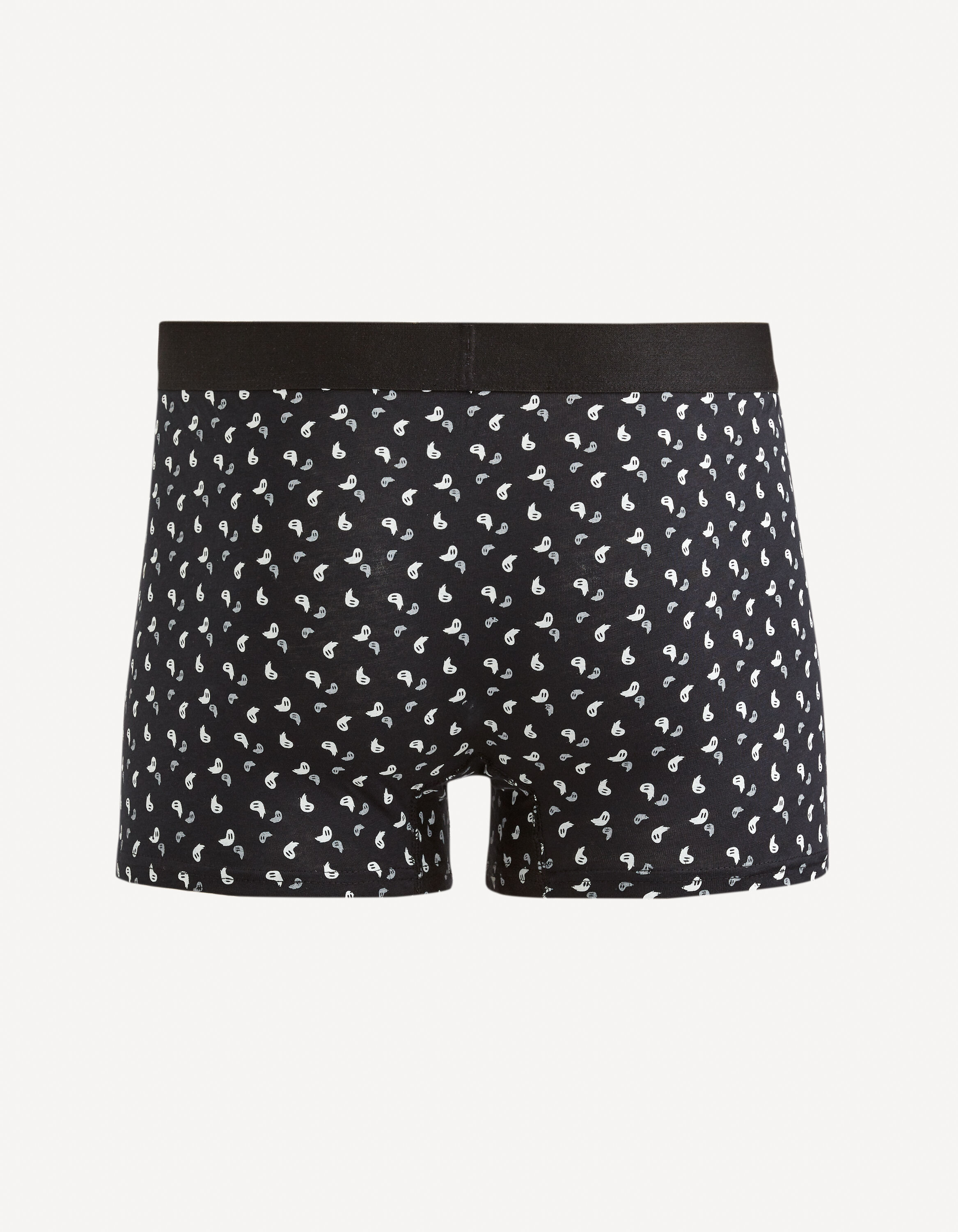 Boxer en coton stretch - noir