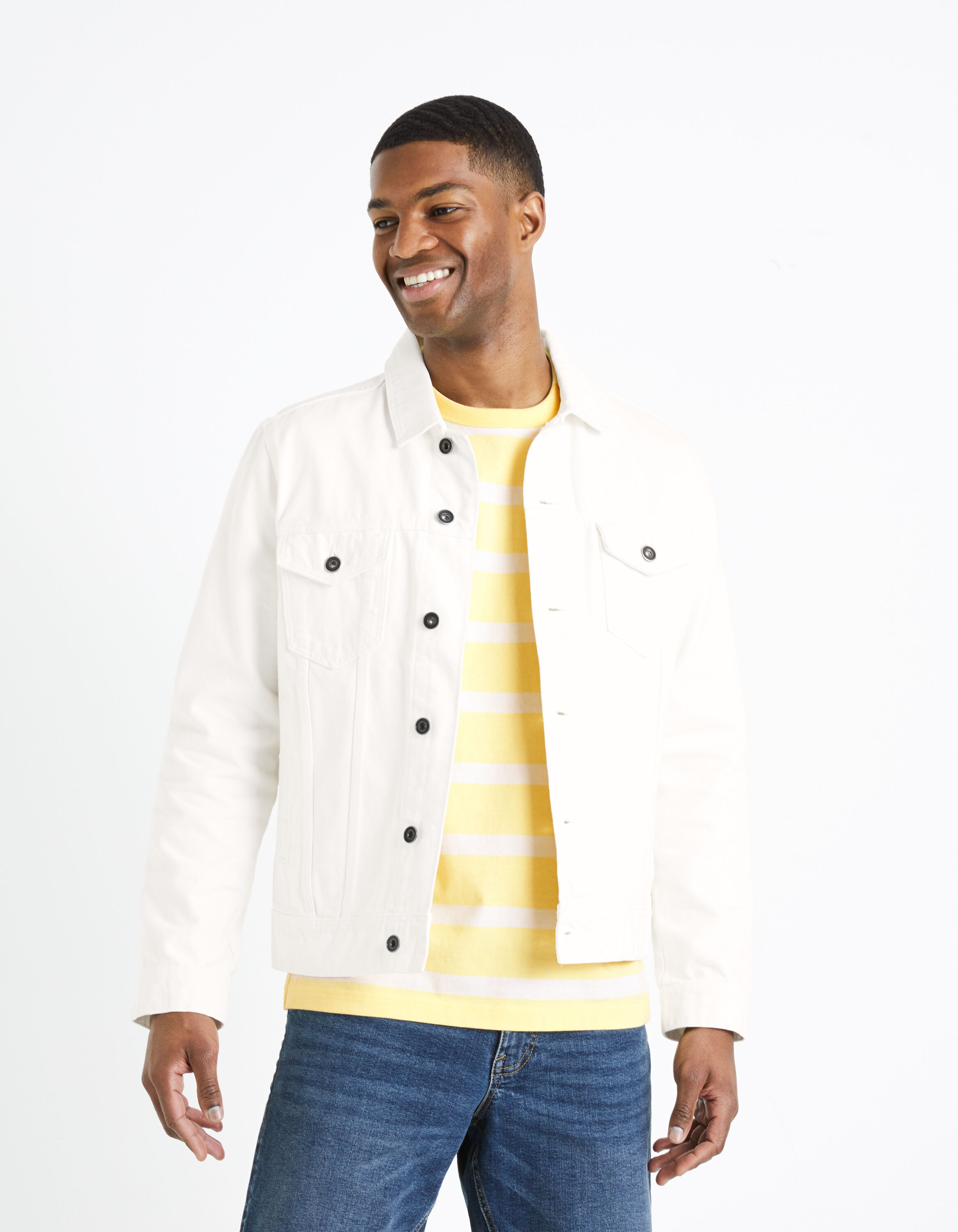 Veste en jean - naturel