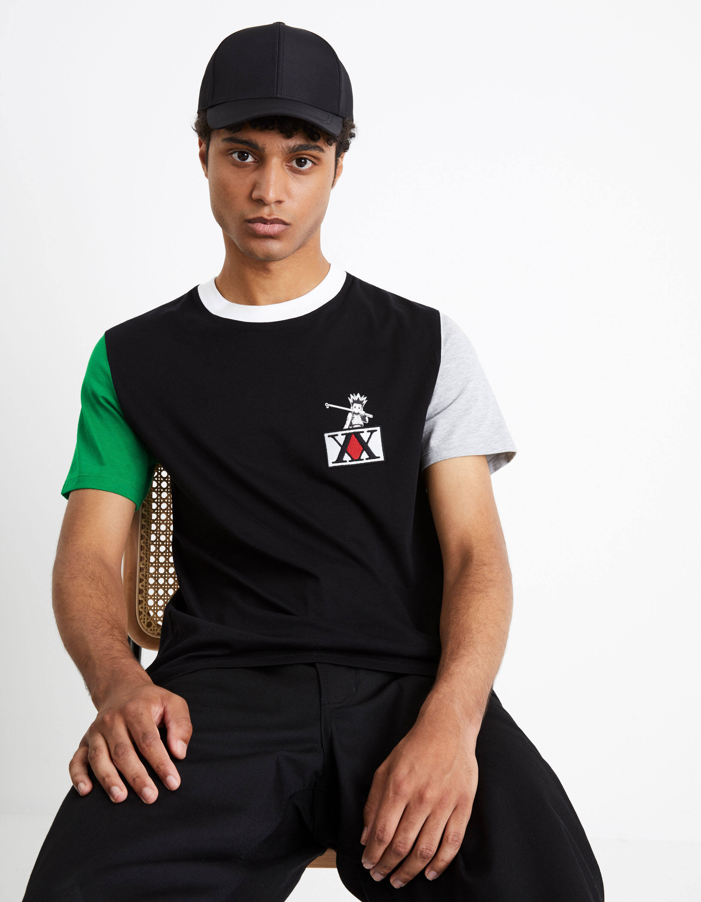 Hunter x Hunter - T-shirt tricolore