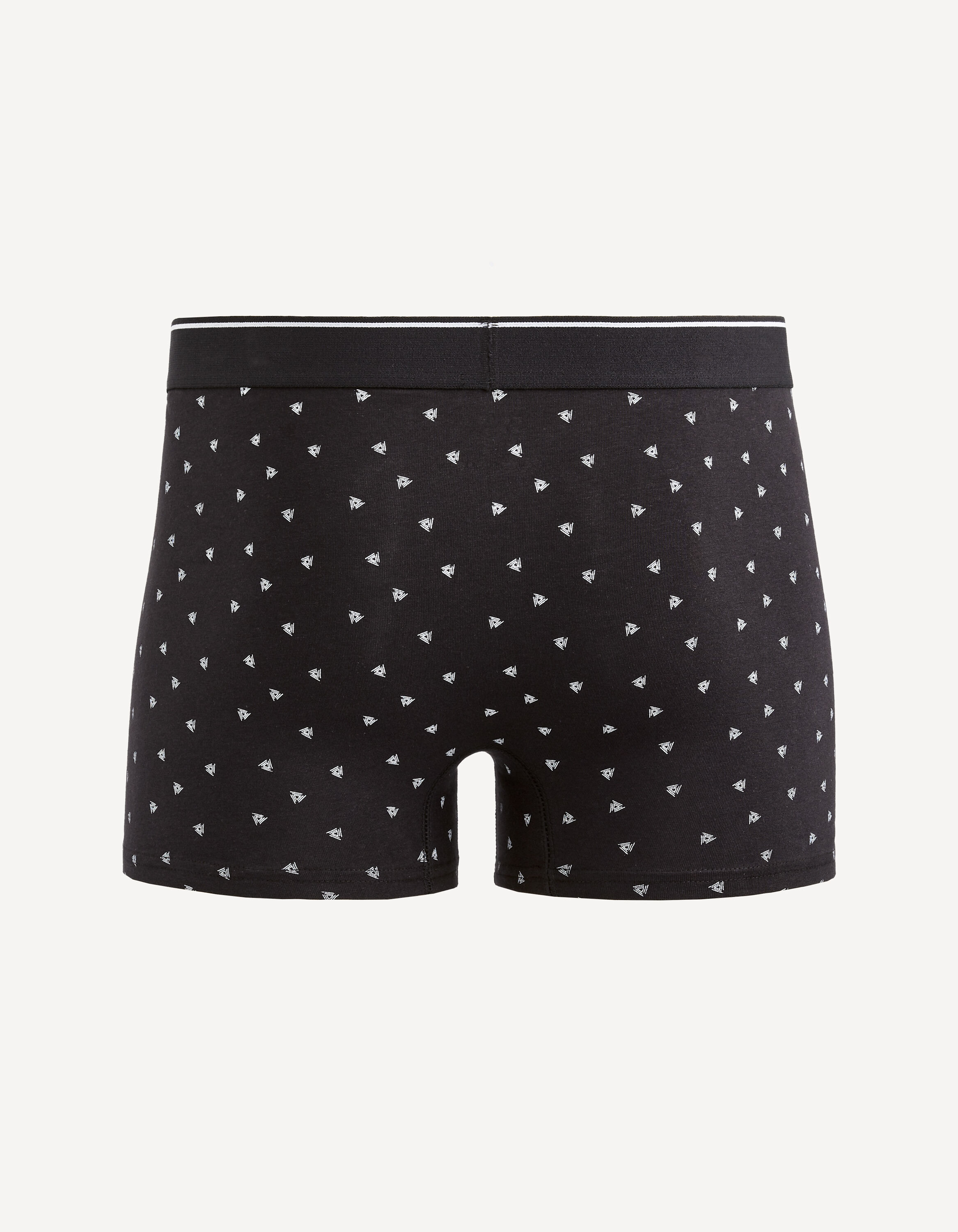 Boxer en coton stretch - noir