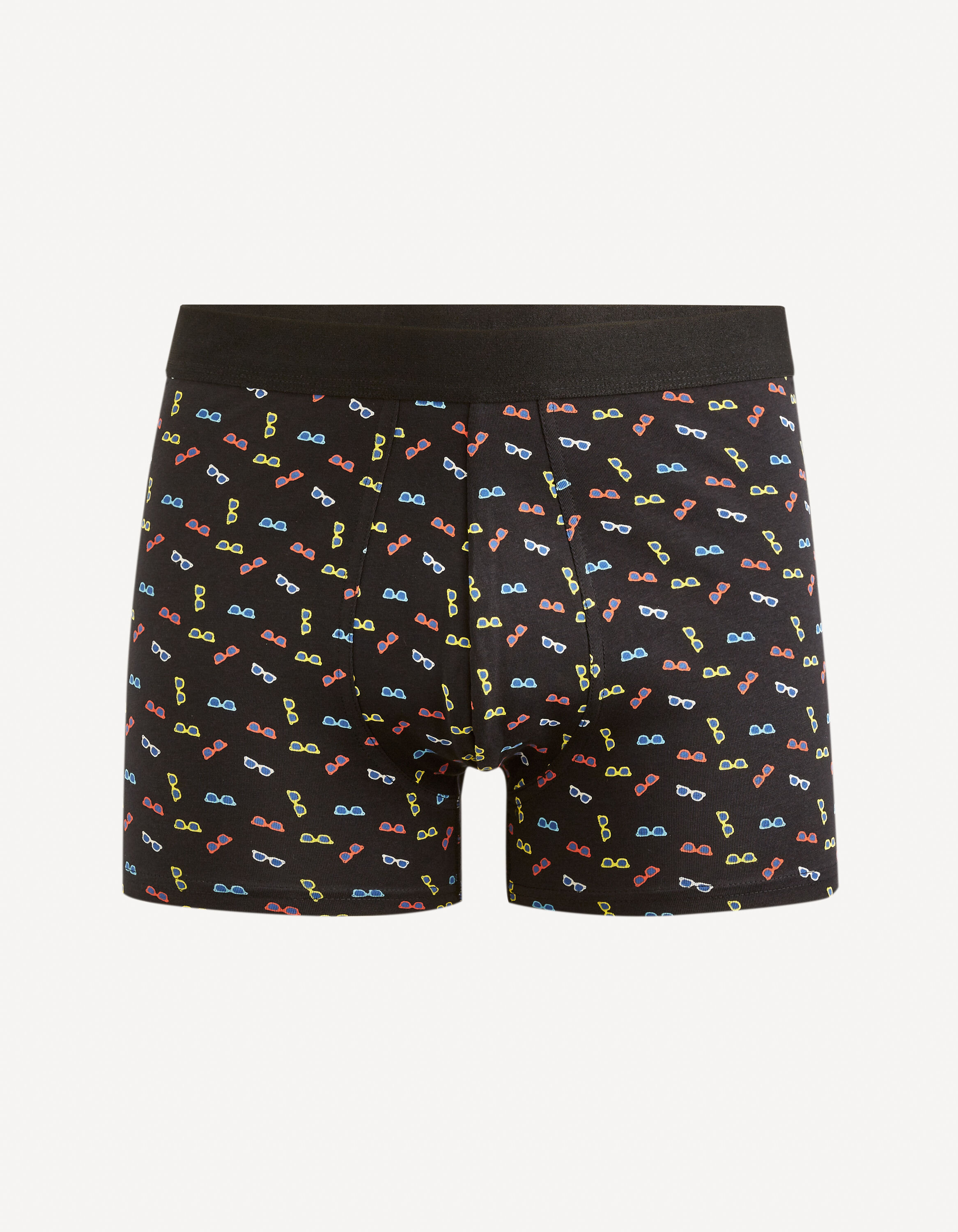 Boxer en coton stretch - noir