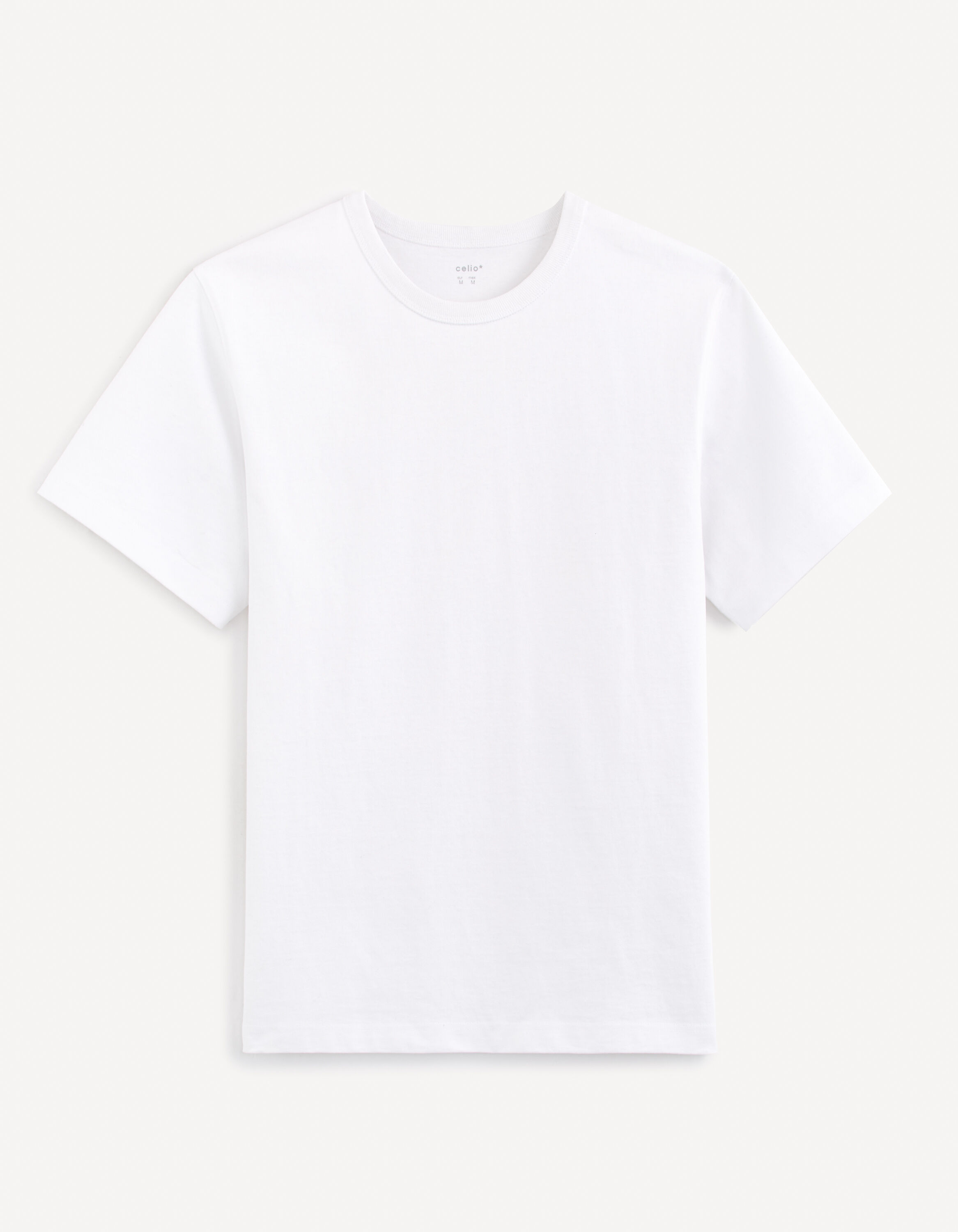 T-shirt boxy 100% coton - blanc