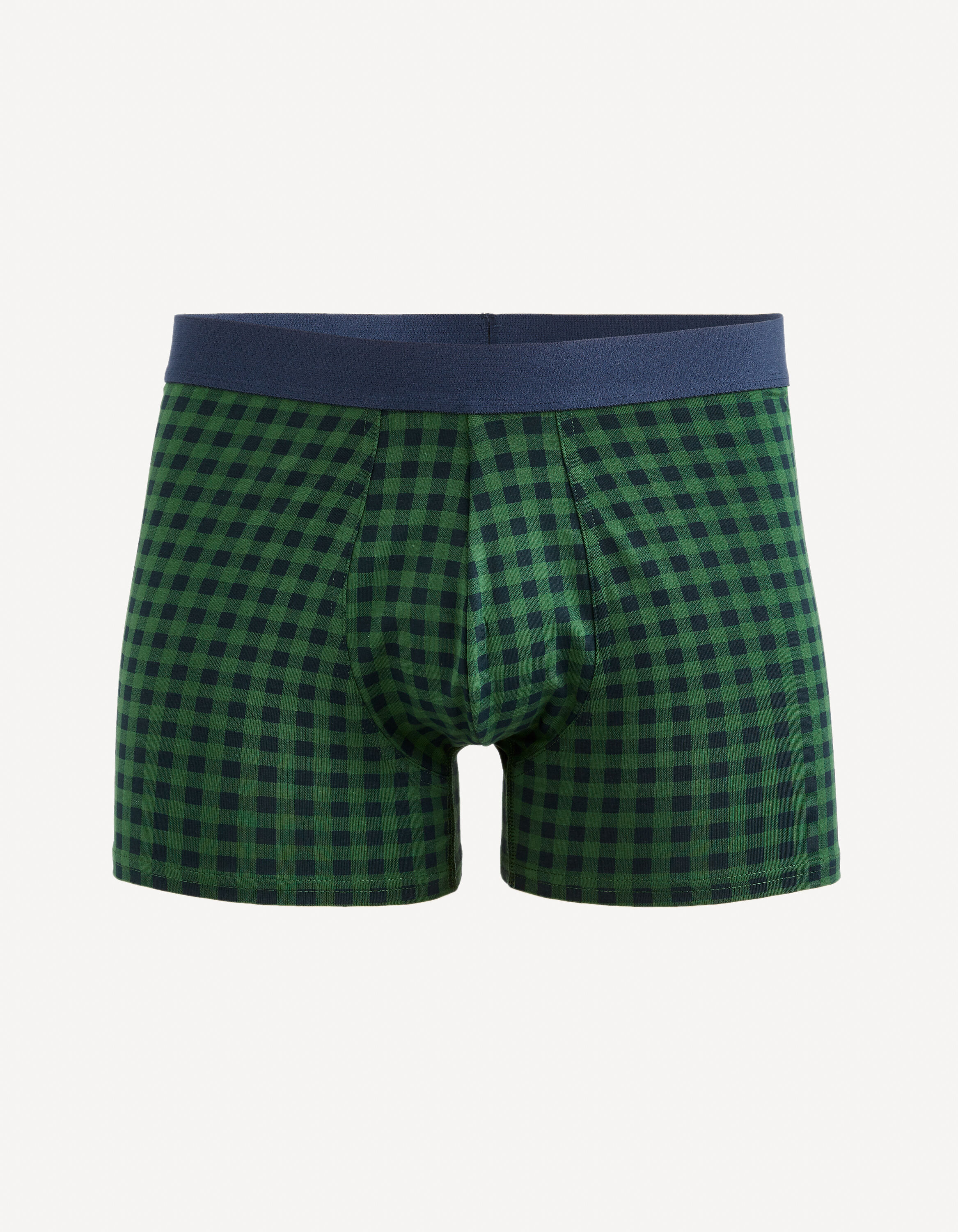 Boxer en coton stretch - vert