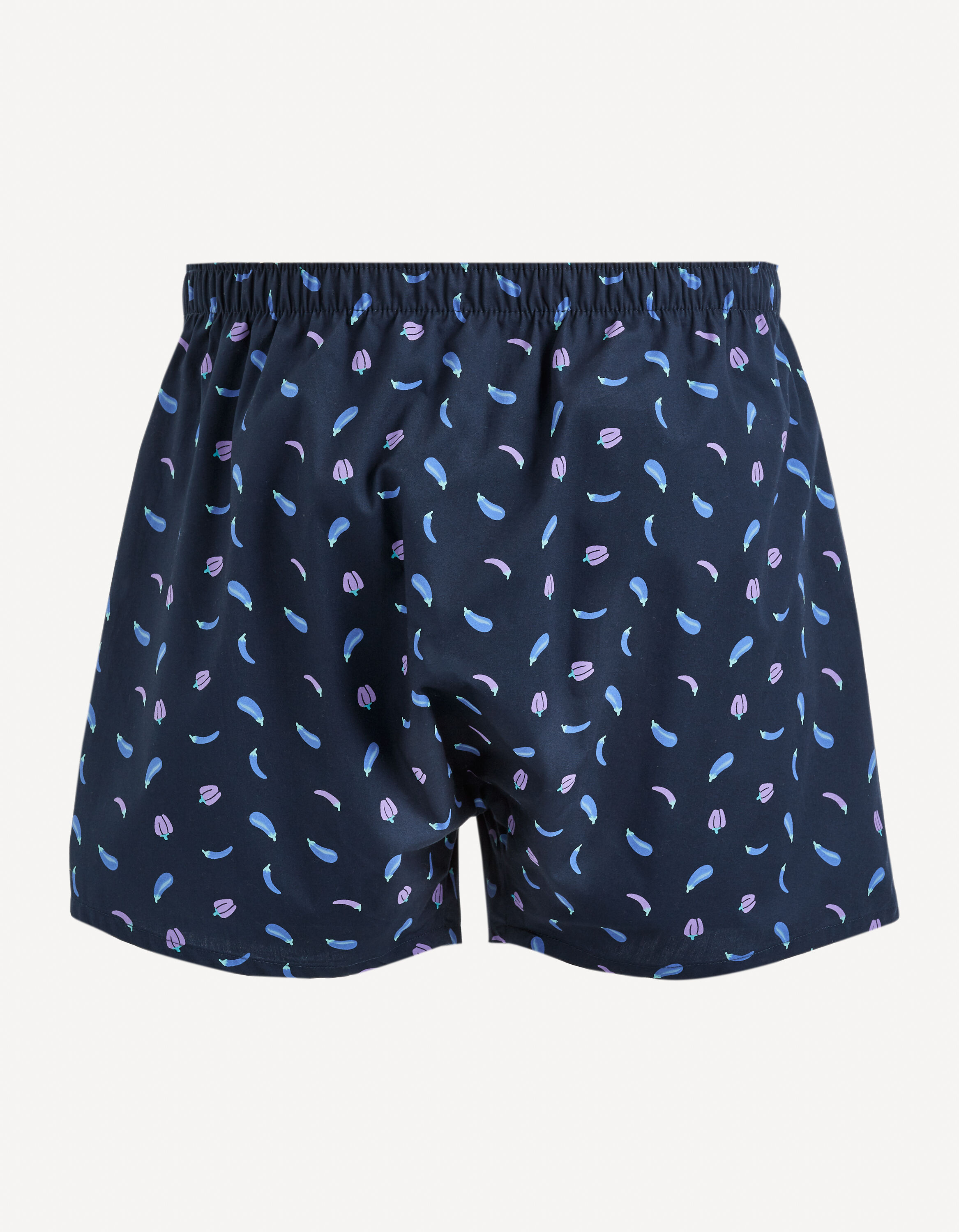 Cale&ccedil;on 100% coton - marine