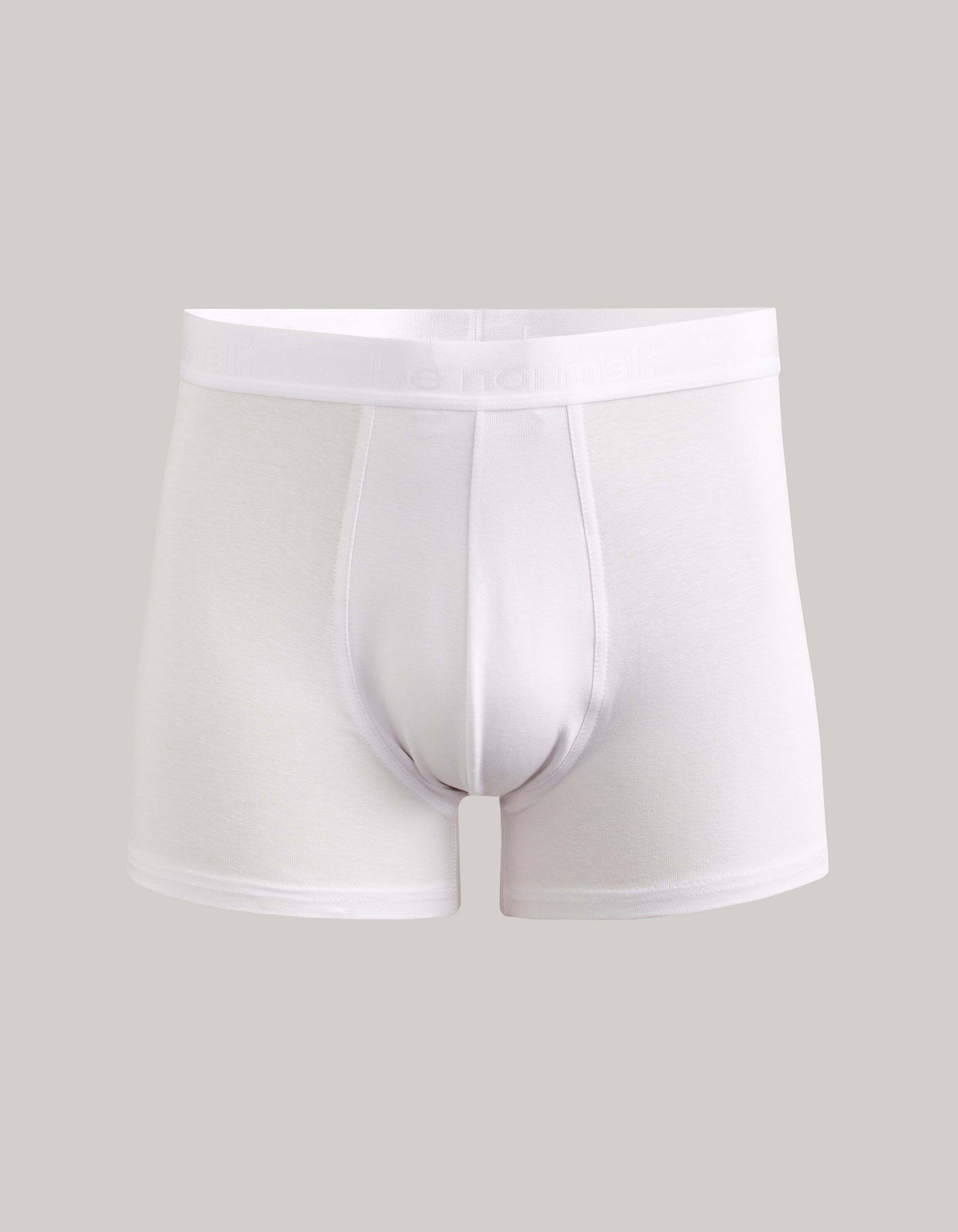 Boxer en coton stretch - blanc