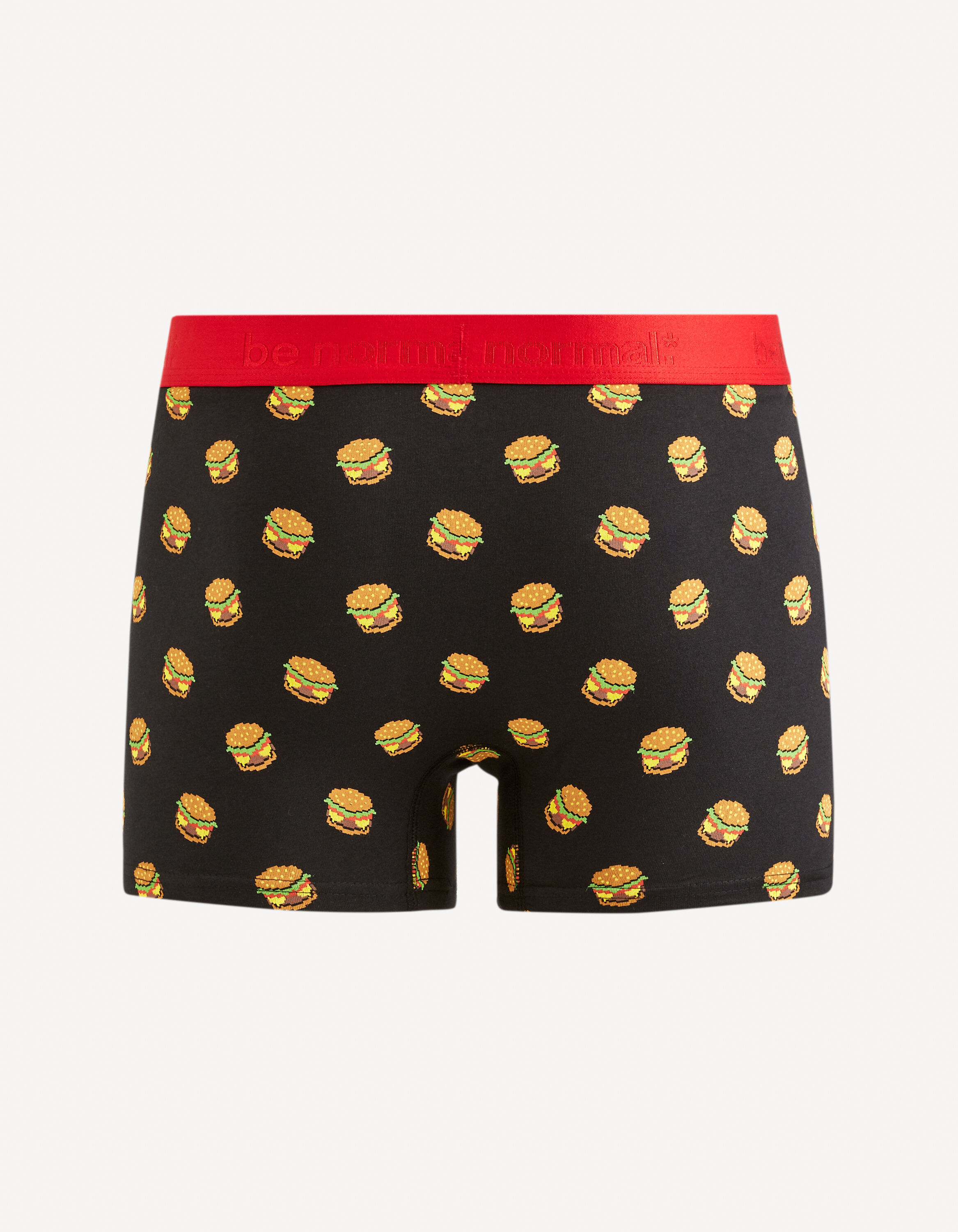 Boxer en coton stretch - noir