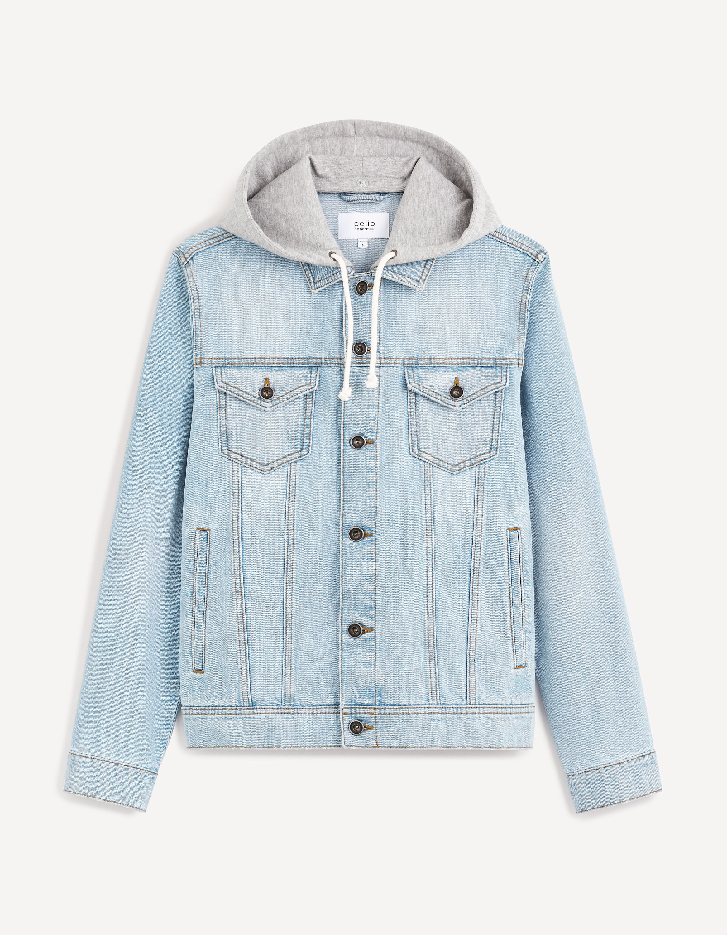 Blouson en denim - bleu clair