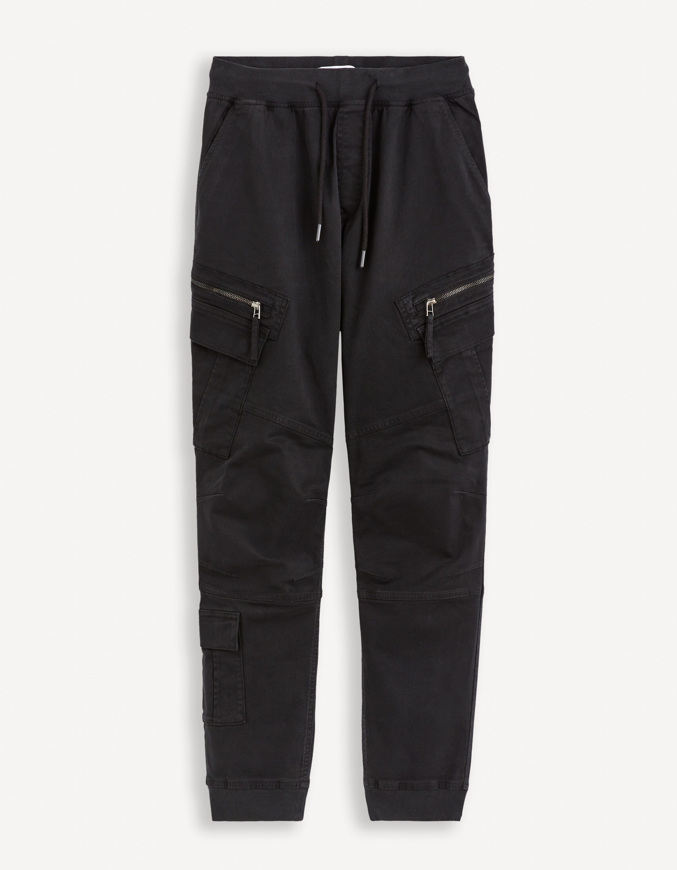 Pantalon cargo straight - noir