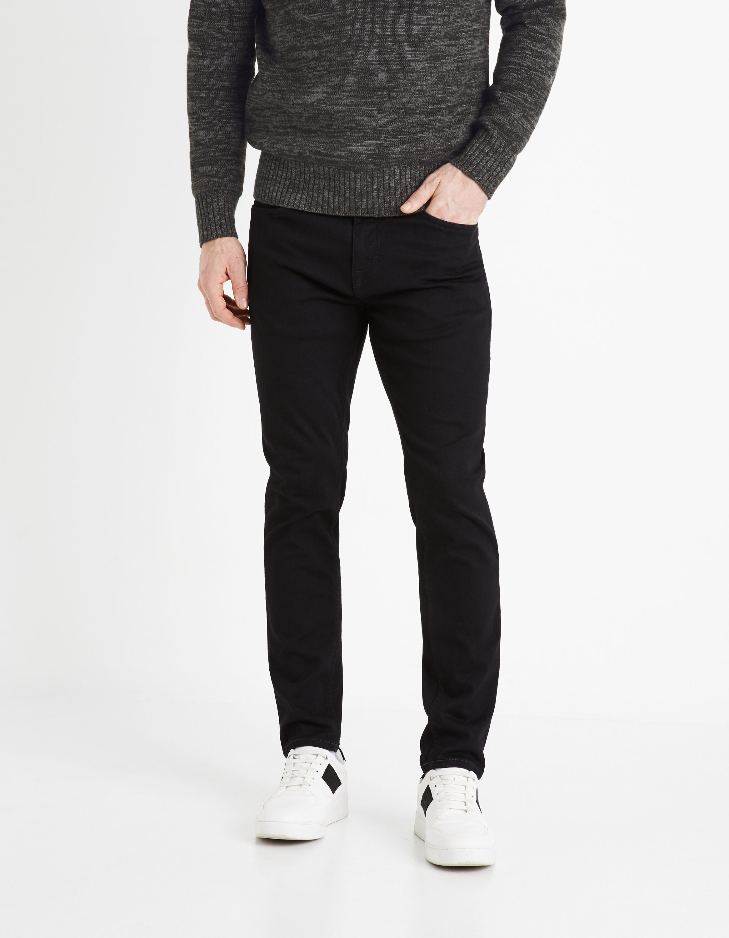 Jean slim C25 powerflex - noir