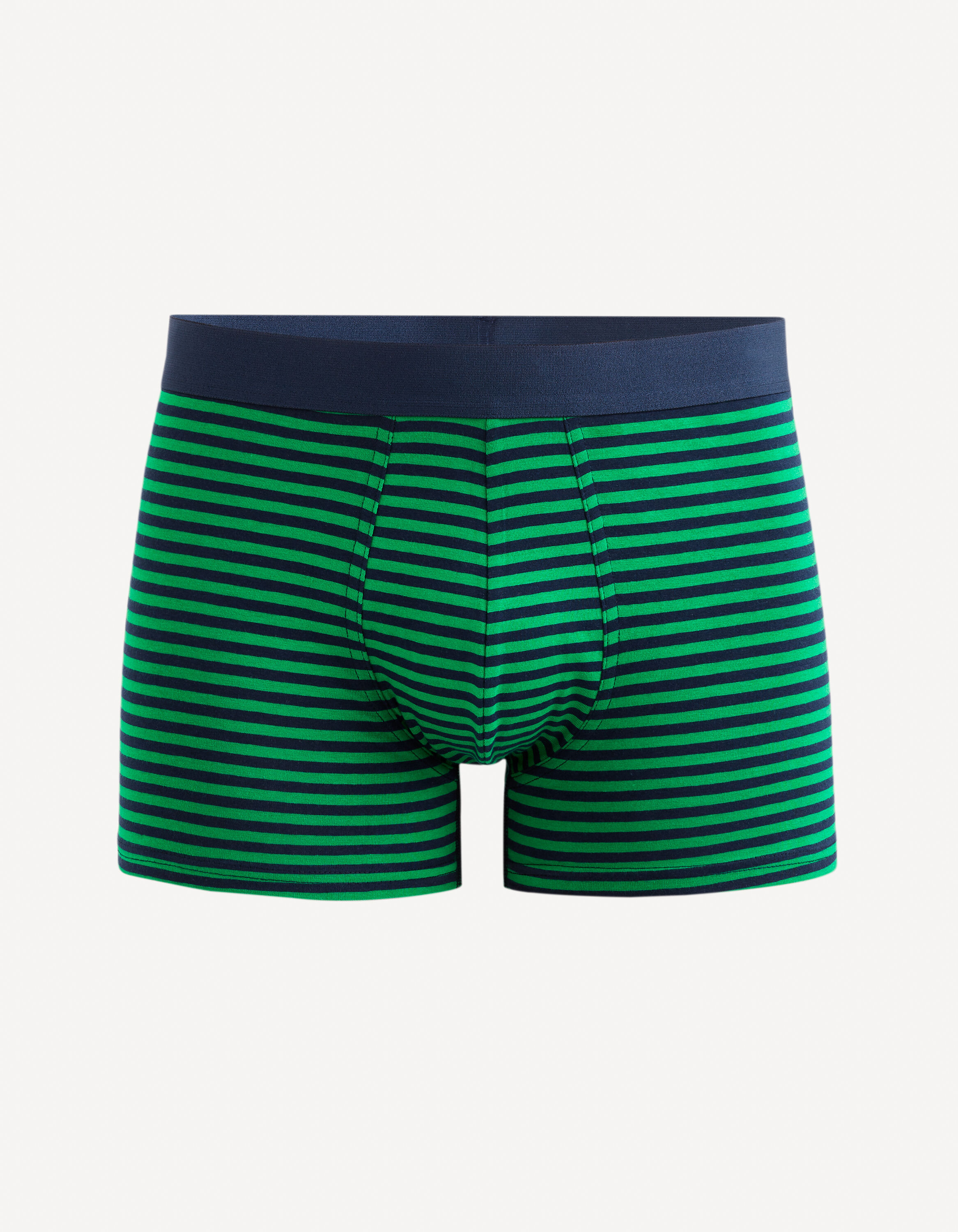 Boxer en coton stretch - vert
