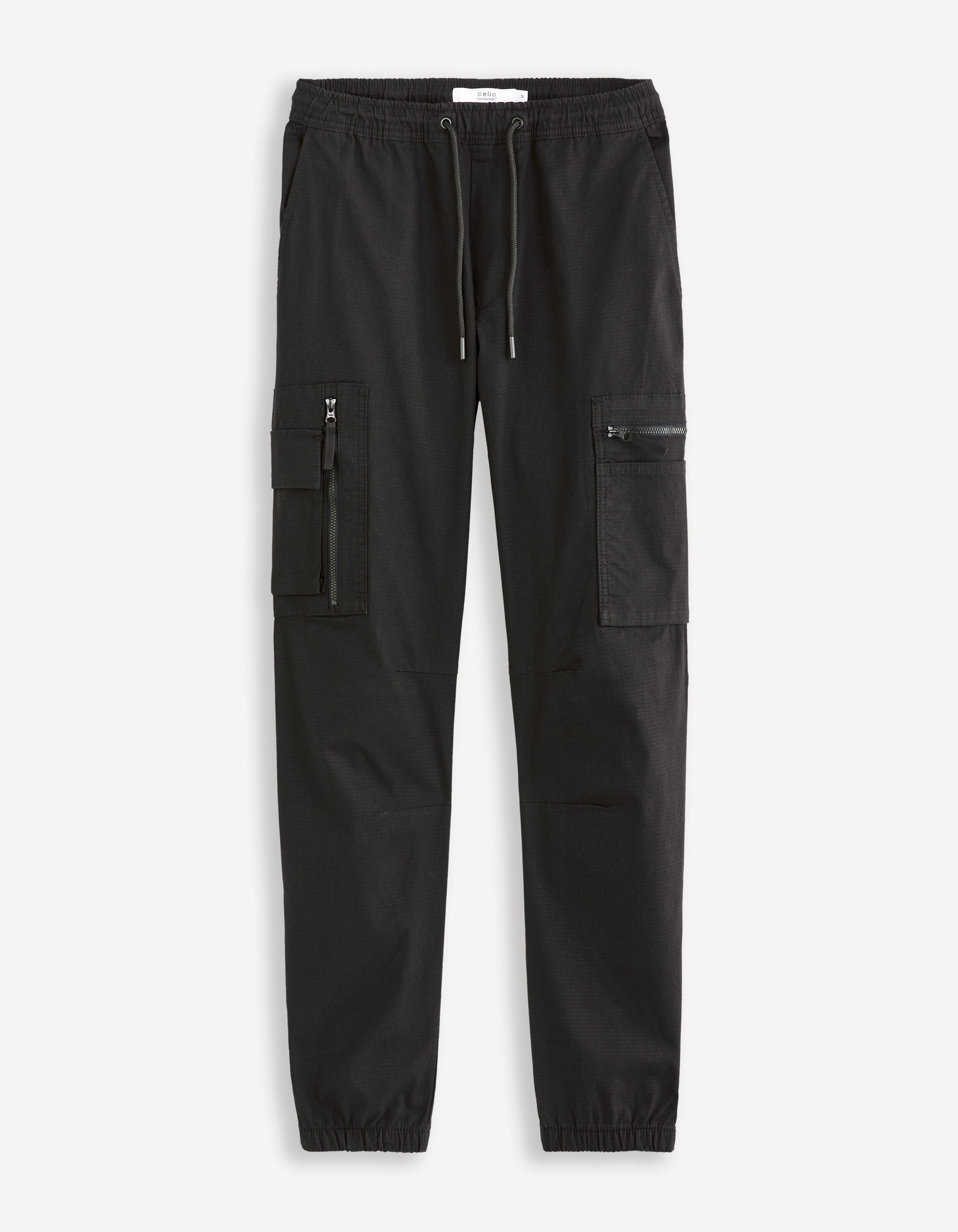 Pantalon cargo straight - noir