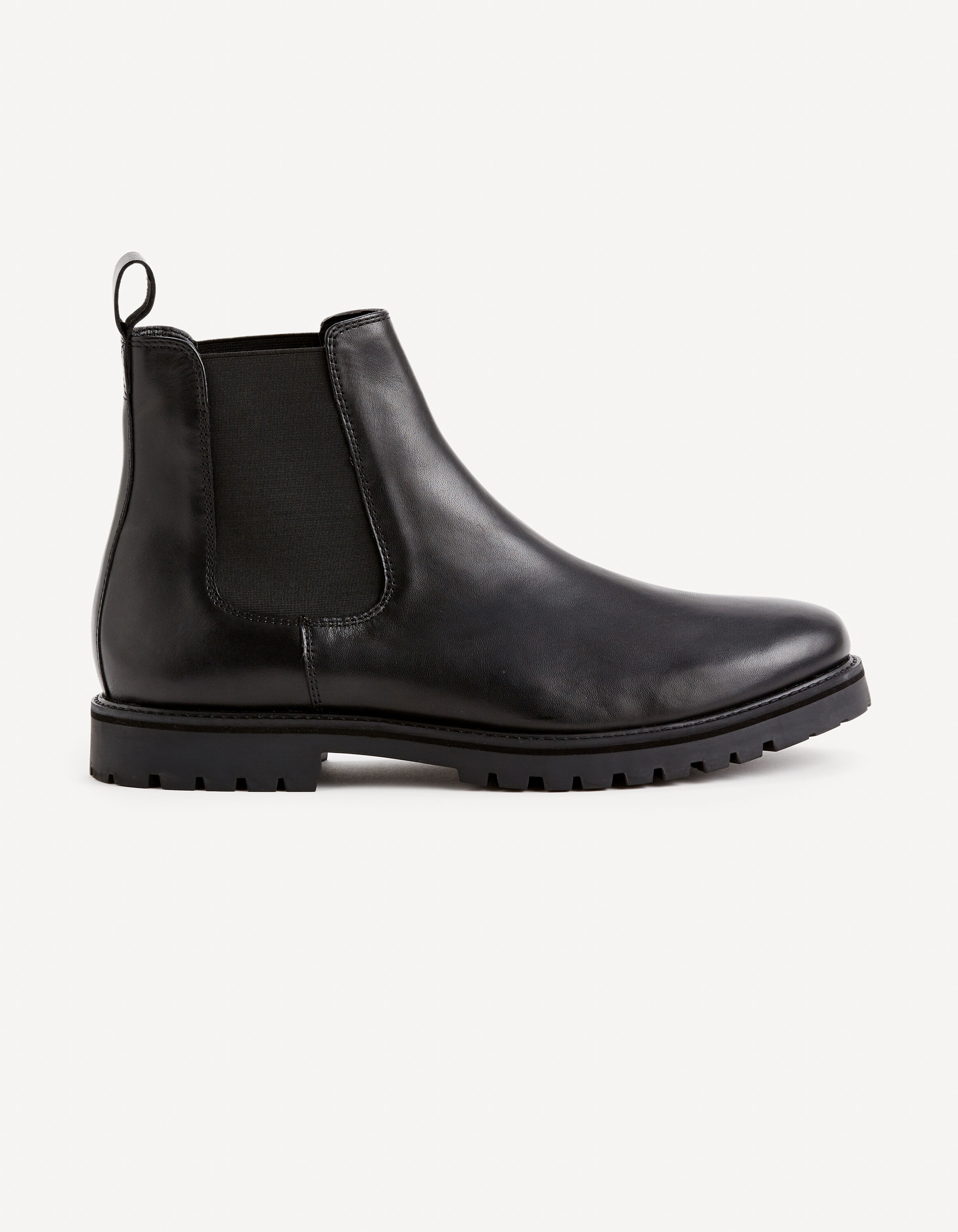 Boots en cuir - noir