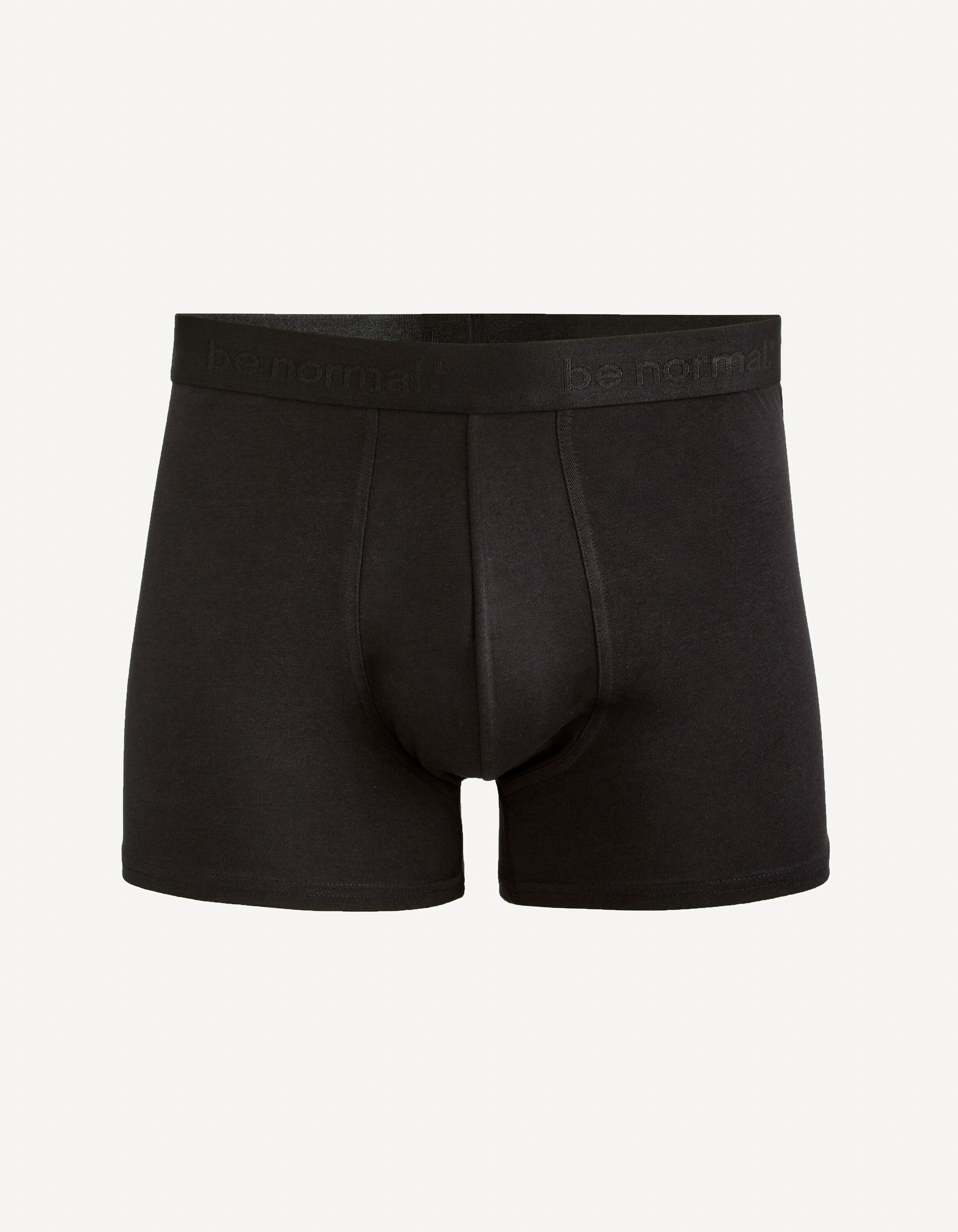 Boxer en coton stretch - noir