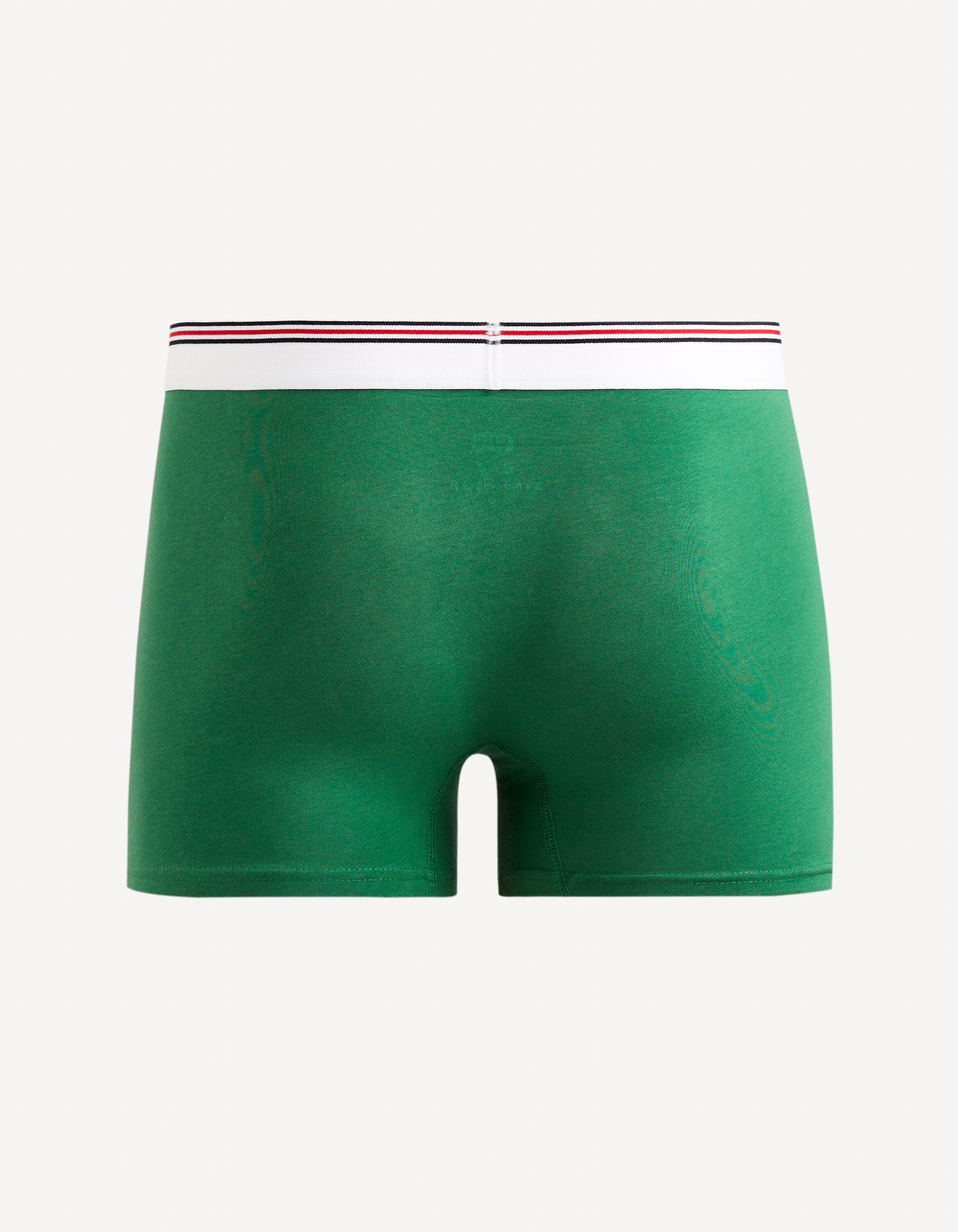 Boxer en coton stretch - vert